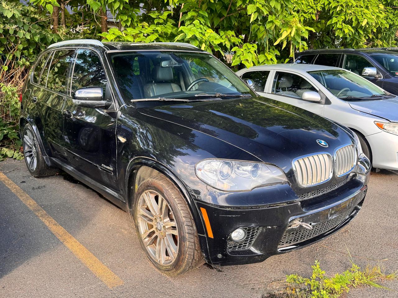 2013 Bmw X5 Xdrive50i Black vin: 5UXZV8C50D0C14959