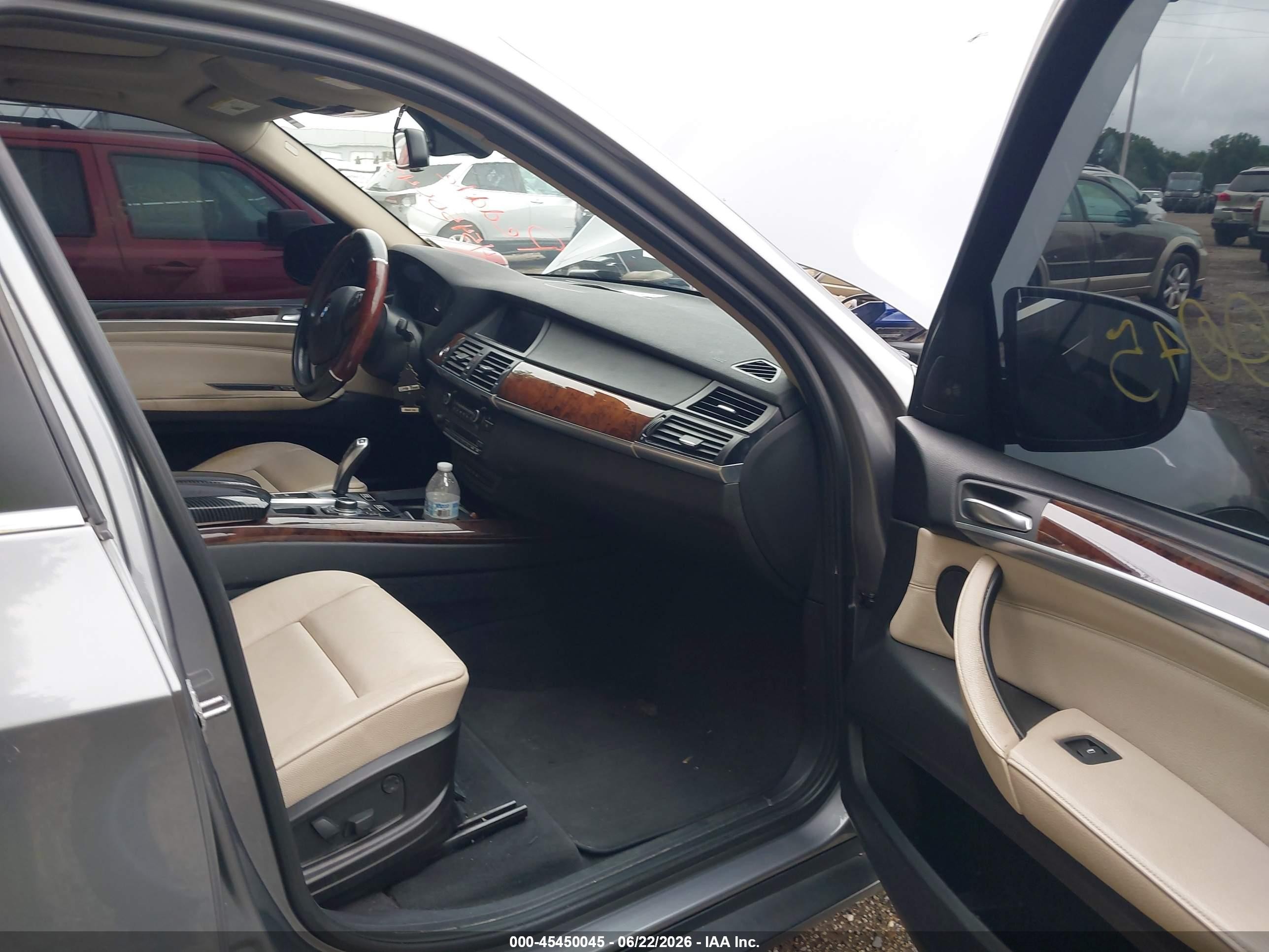 2013 Bmw X5 Xdrive50i Gray vin: 5UXZV8C50DL899539