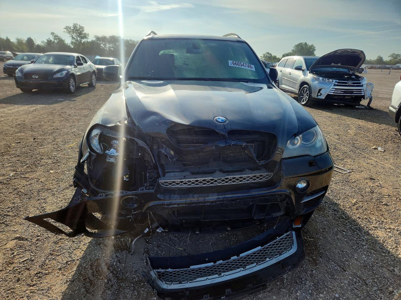 2011 Bmw X5 Xdrive50i Black vin: 5UXZV8C51BL417898