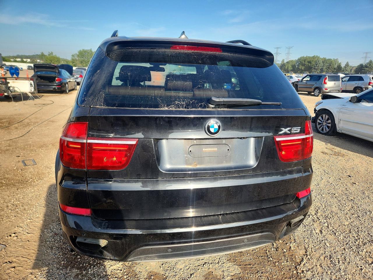 2011 Bmw X5 Xdrive50i Black vin: 5UXZV8C51BL417898