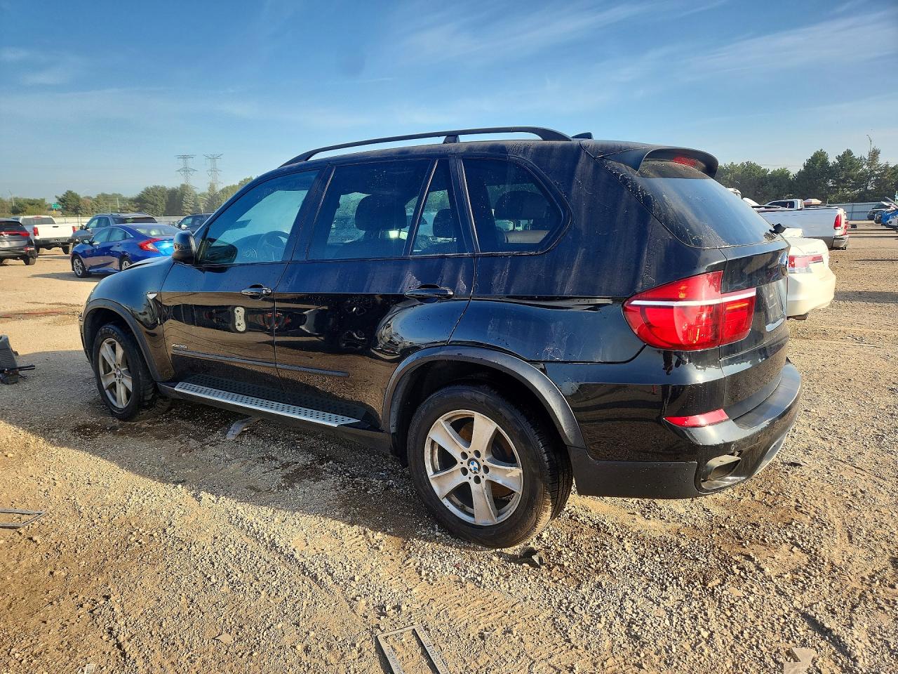 2011 Bmw X5 Xdrive50i Black vin: 5UXZV8C51BL417898