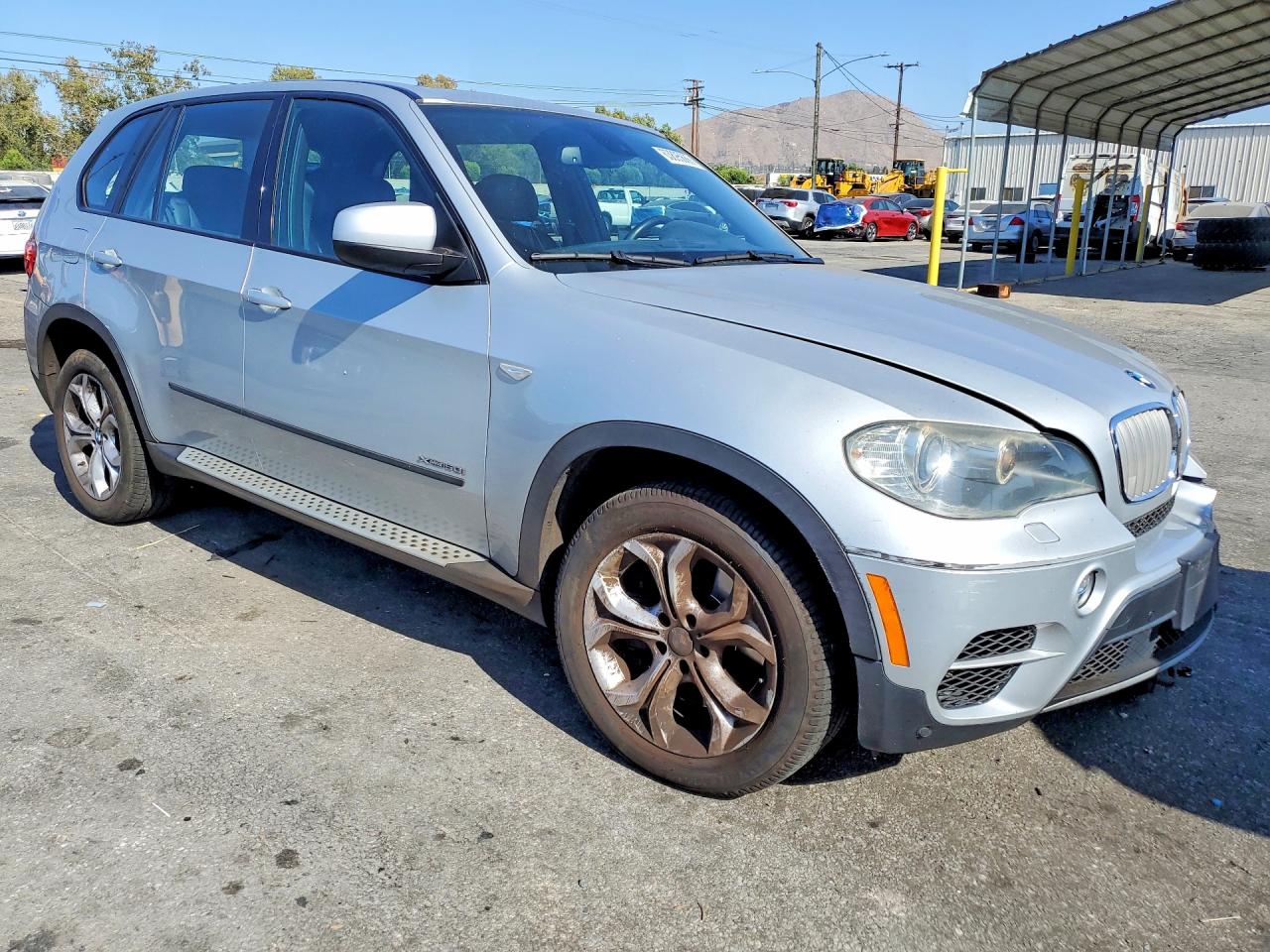 2011 Bmw X5 Xdrive50i Серебряный vin: 5UXZV8C51BL418209