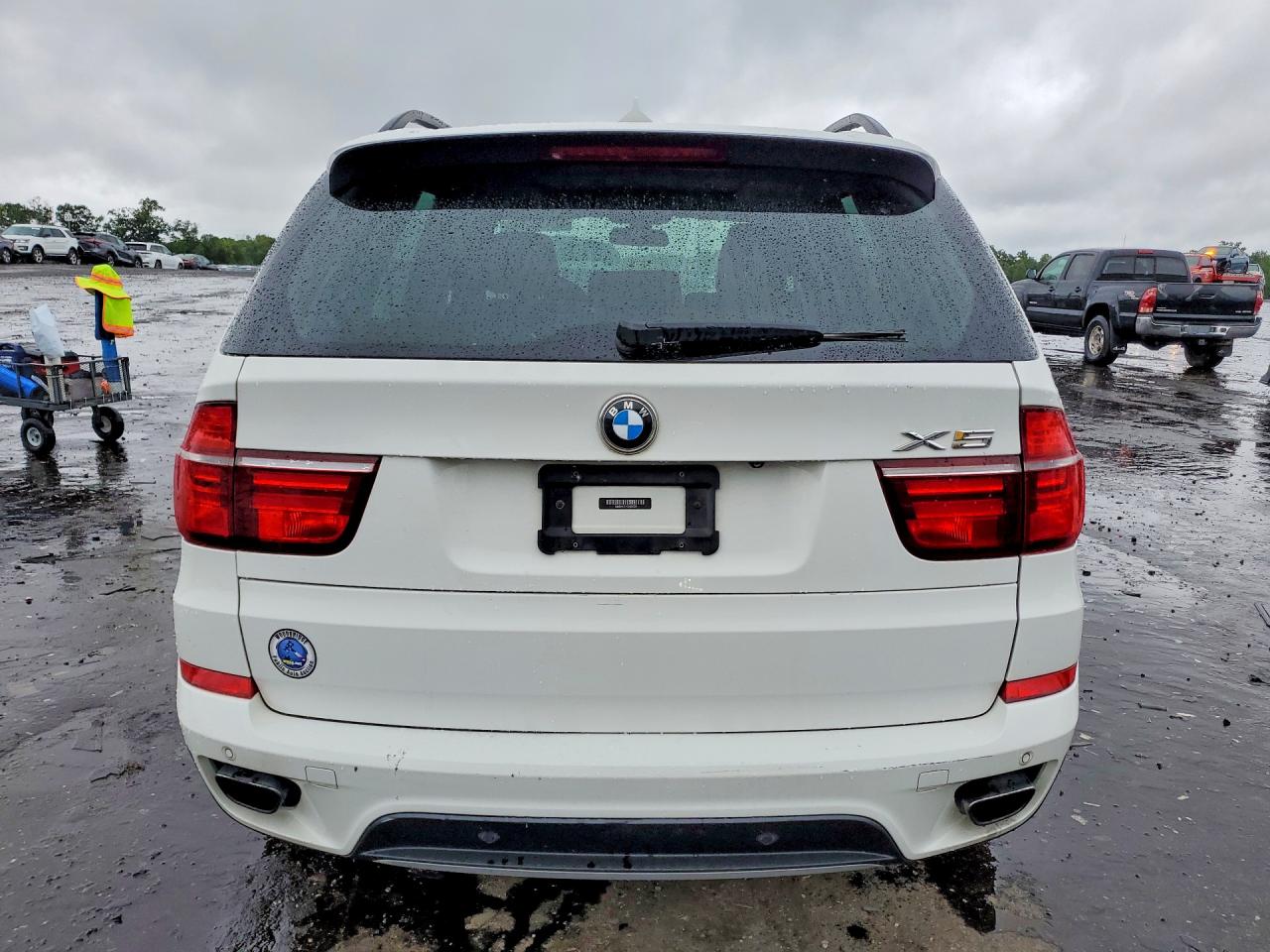 2012 Bmw X5 Xdrive50i Белый vin: 5UXZV8C51CL422729