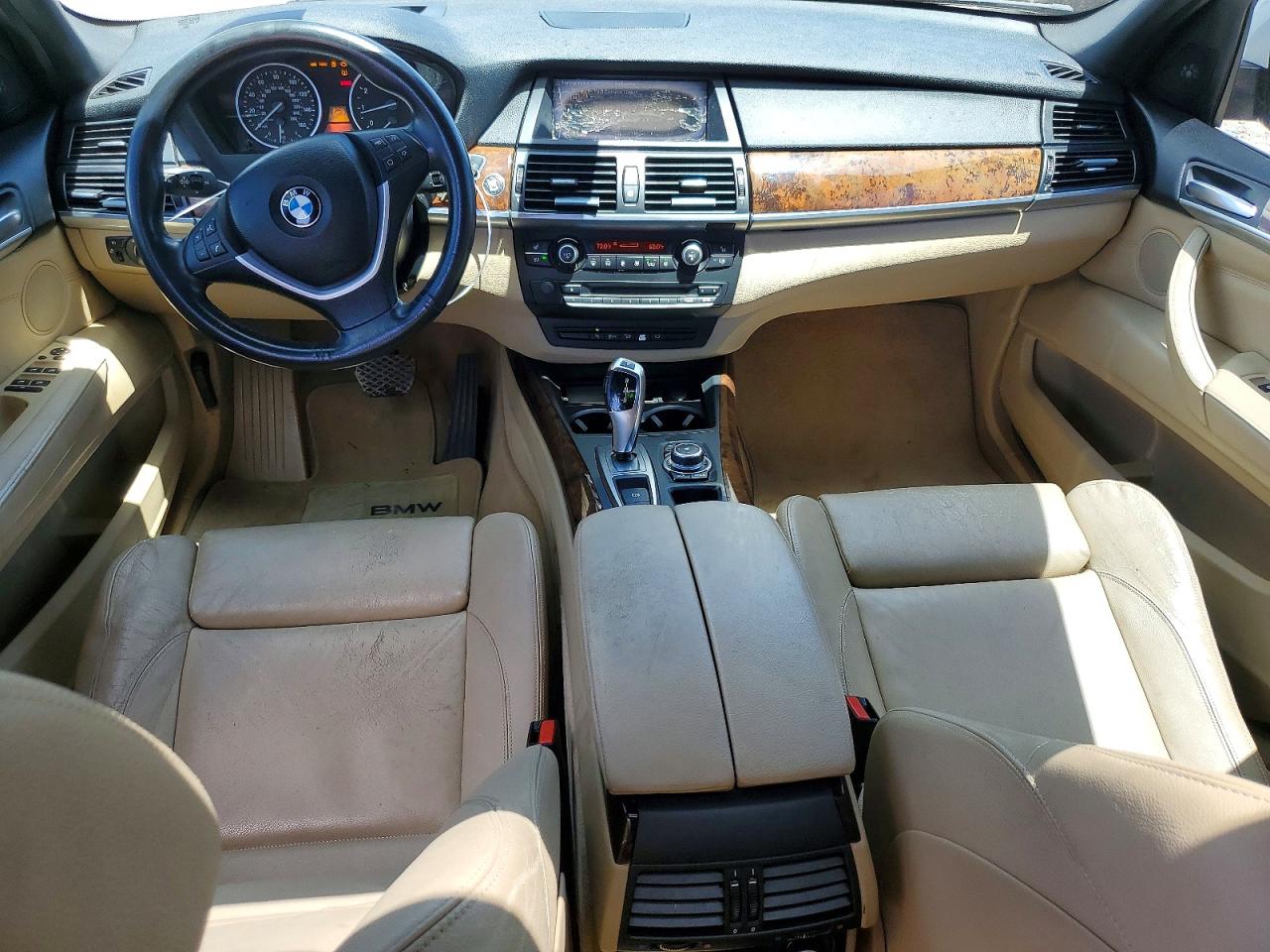 2012 Bmw X5 Xdrive50i White vin: 5UXZV8C51CL423296