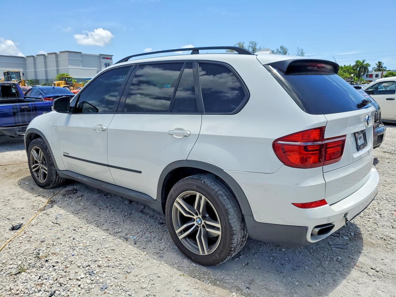 2012 Bmw X5 Xdrive50i White vin: 5UXZV8C51CL423296