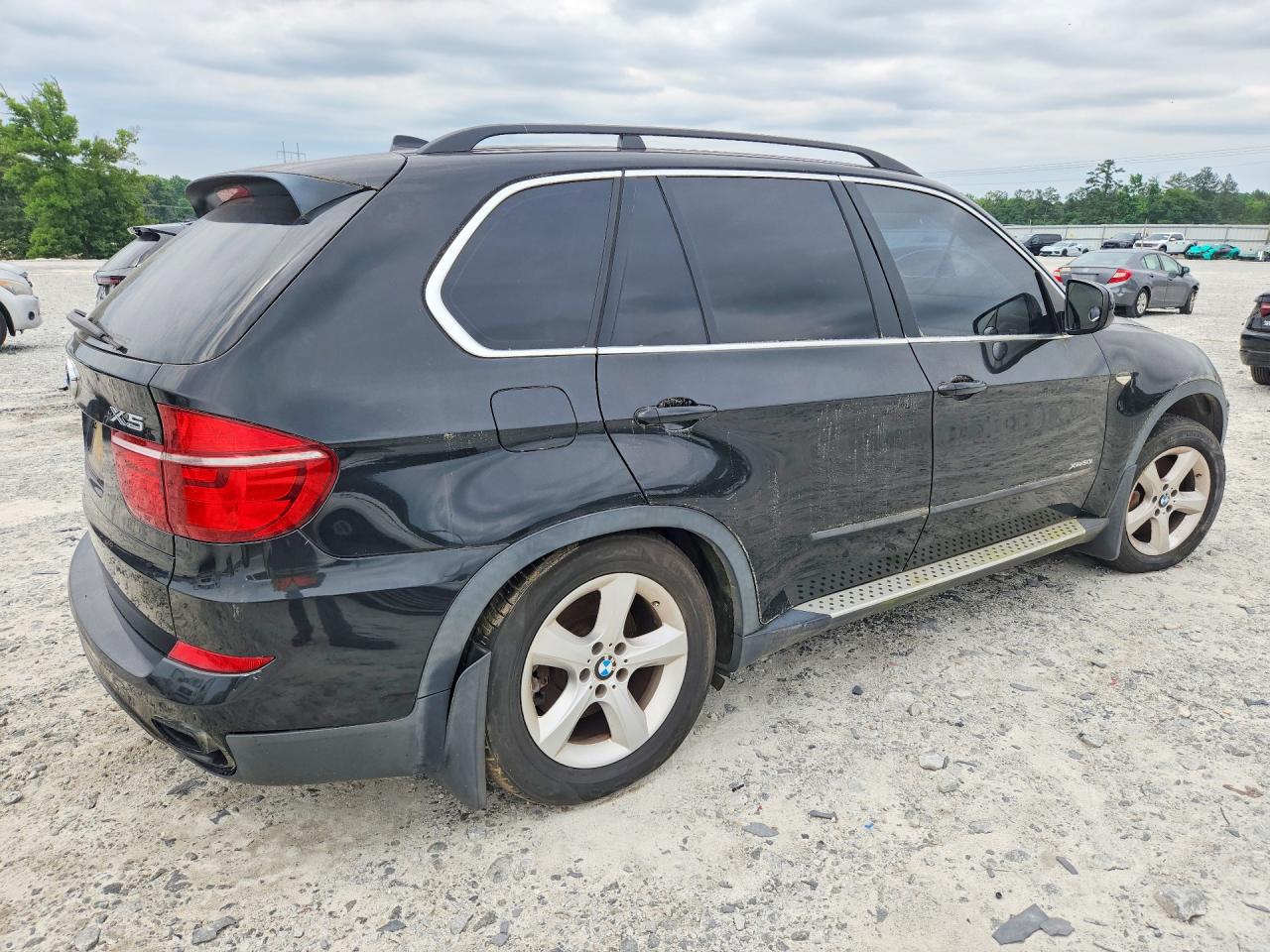 2012 Bmw X5 Xdrive50i Black vin: 5UXZV8C51CL424495