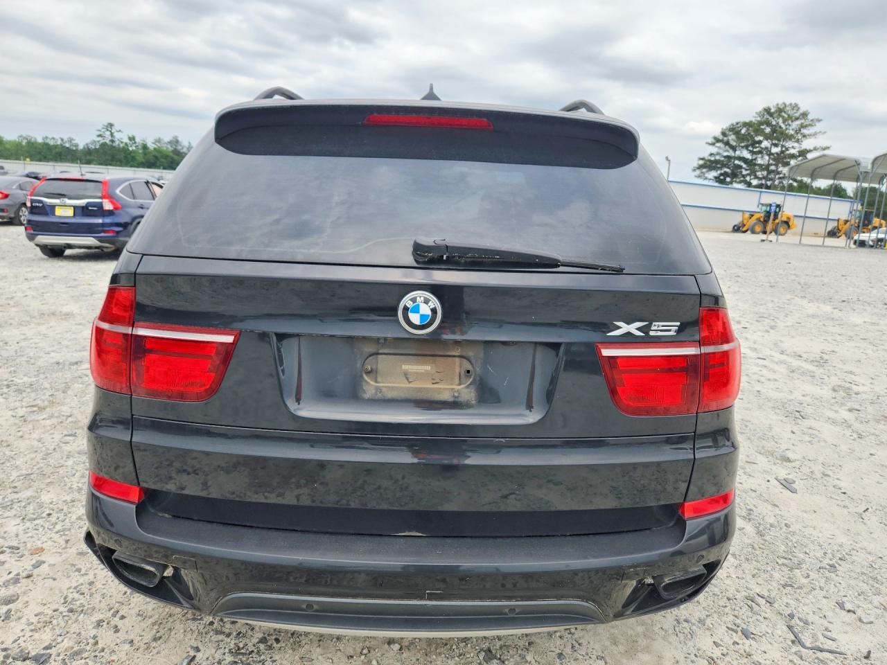 2012 Bmw X5 Xdrive50i Black vin: 5UXZV8C51CL424495