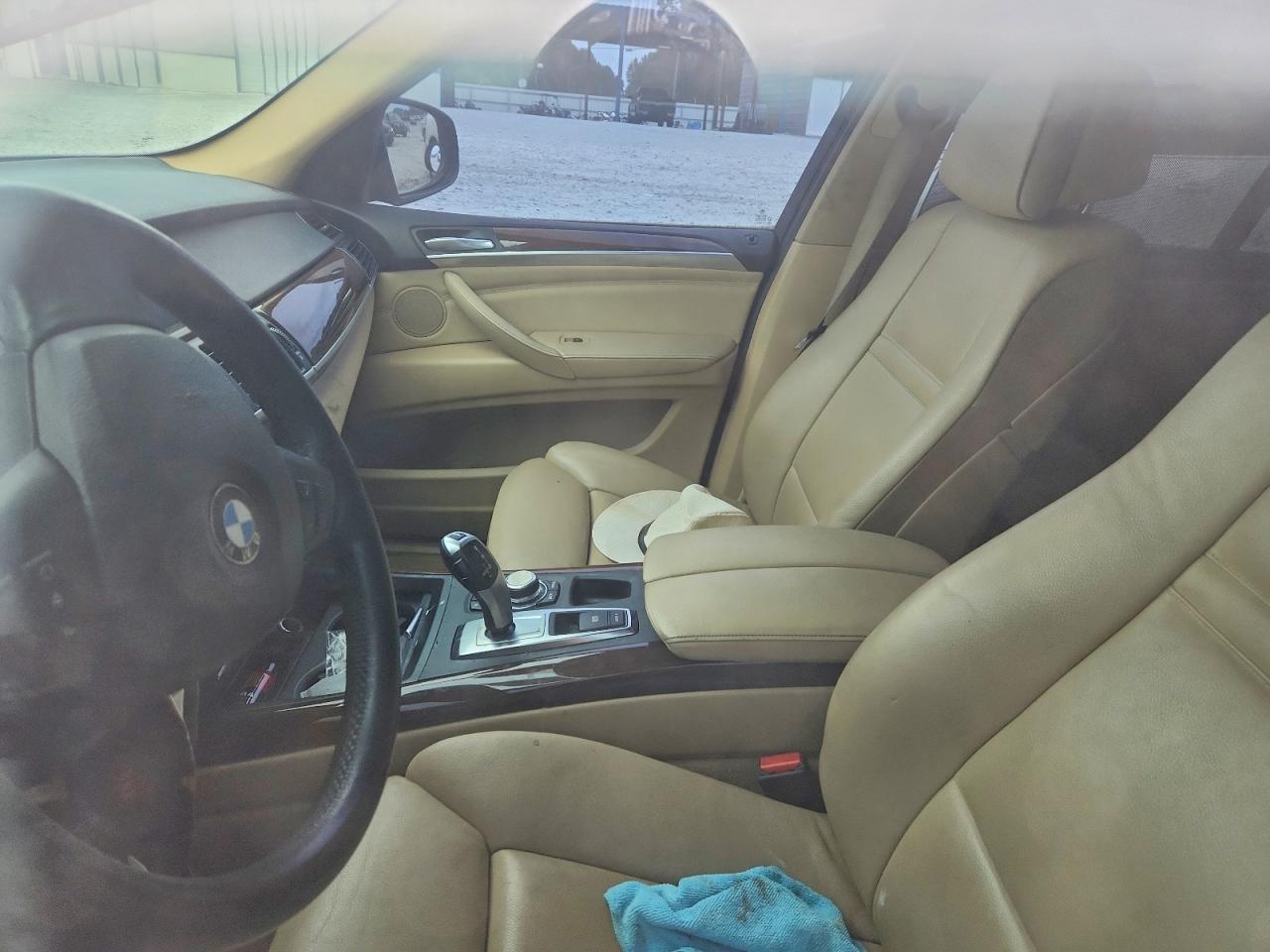 2012 Bmw X5 Xdrive50i Black vin: 5UXZV8C51CL424495