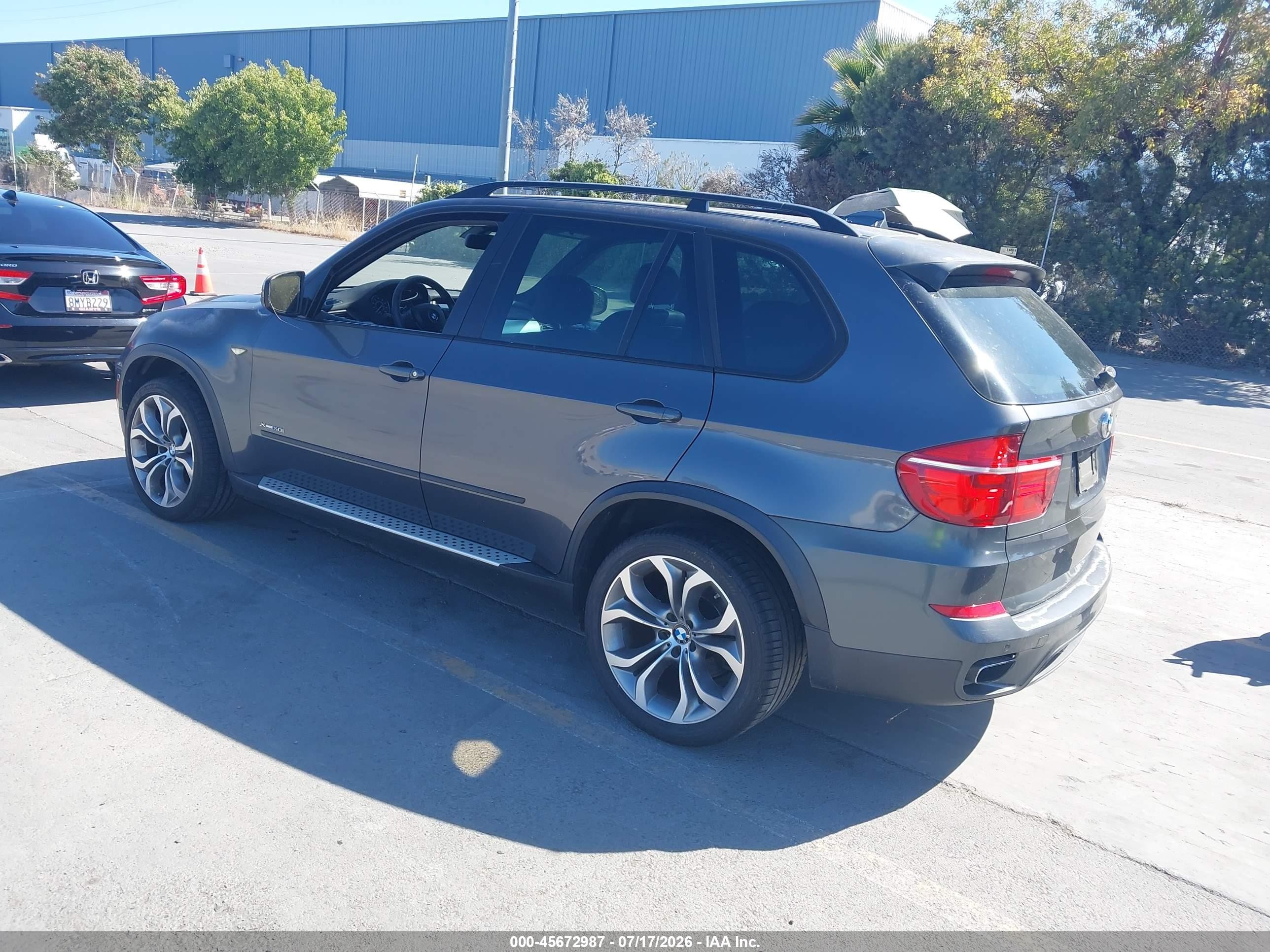 2012 Bmw X5 Xdrive50i Серый vin: 5UXZV8C51CL425419