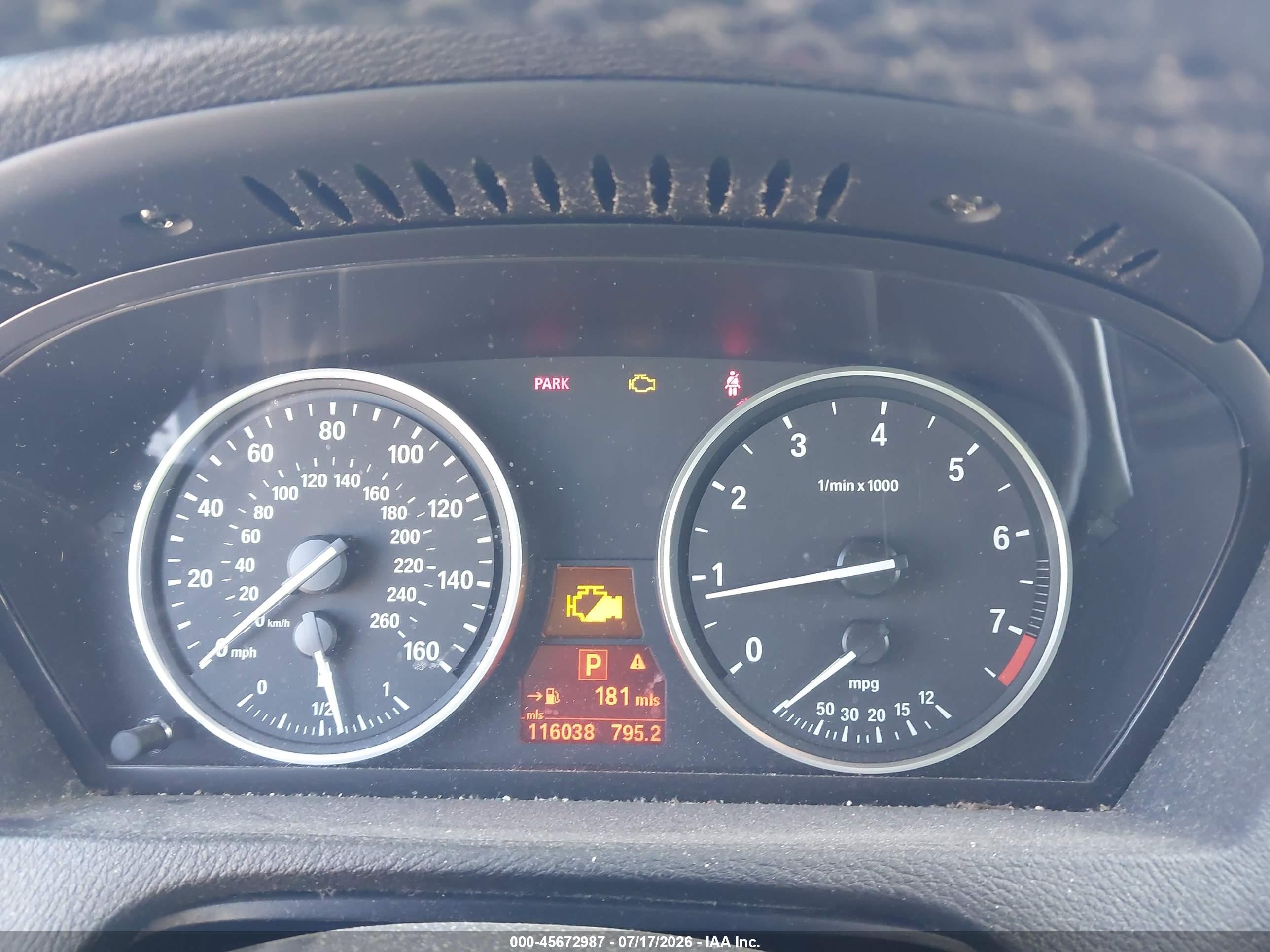 2012 Bmw X5 Xdrive50i Серый vin: 5UXZV8C51CL425419