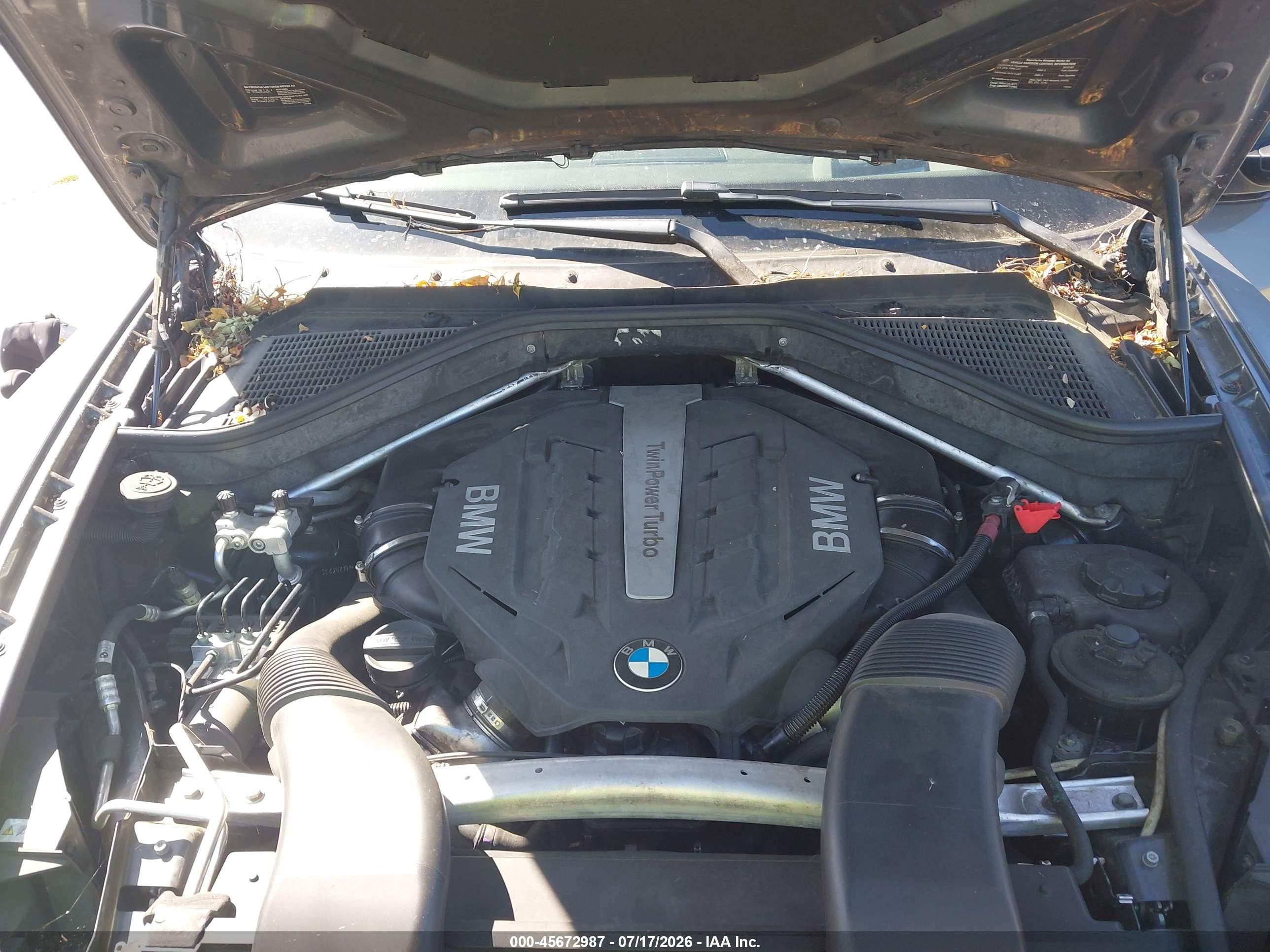 2012 Bmw X5 Xdrive50i Серый vin: 5UXZV8C51CL425419