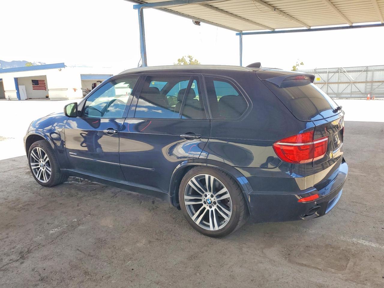 2013 Bmw X5 Xdrive50i Blue vin: 5UXZV8C51D0C16431