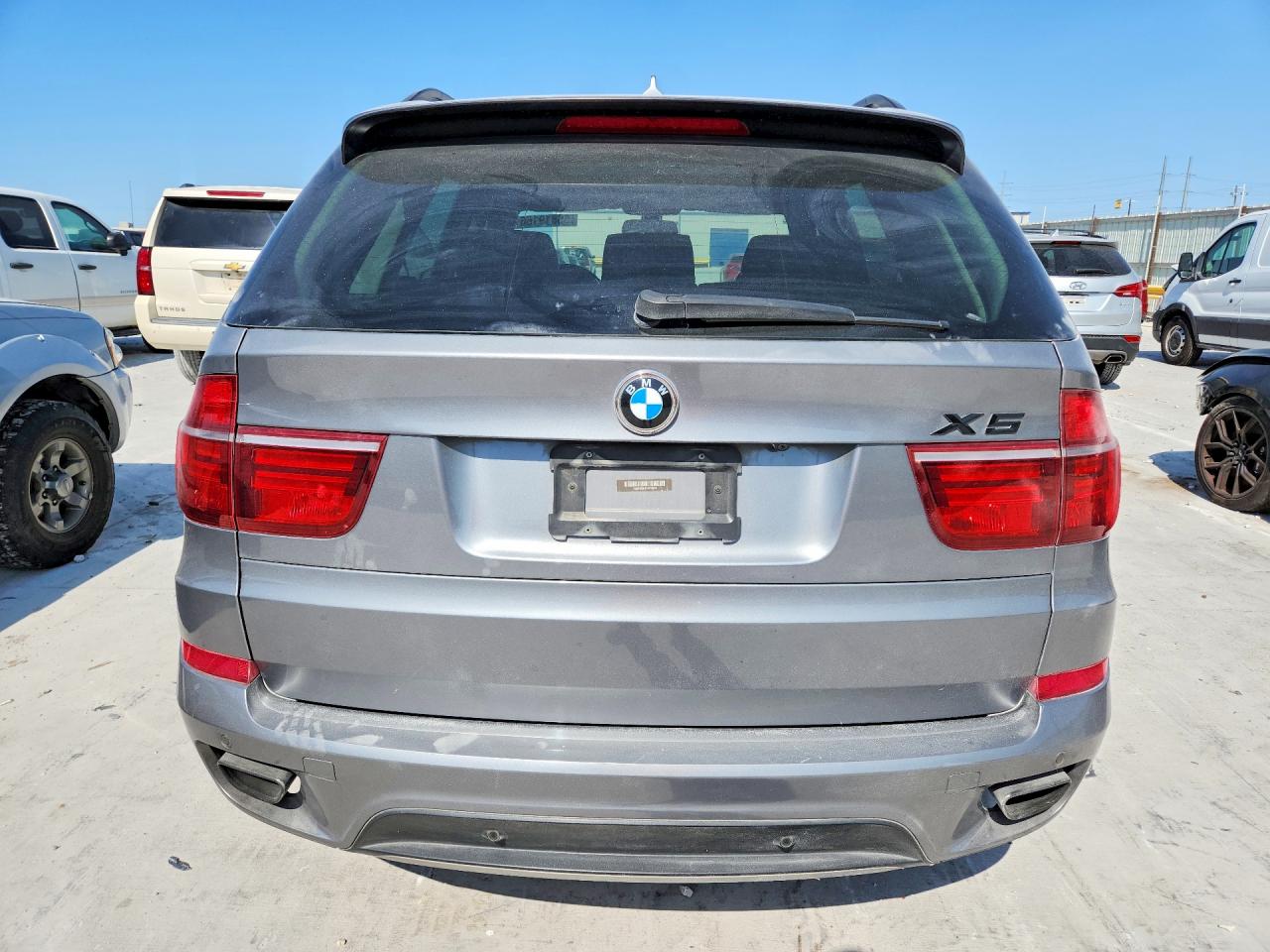 2013 Bmw X5 Xdrive50i Silver vin: 5UXZV8C51D0C16672