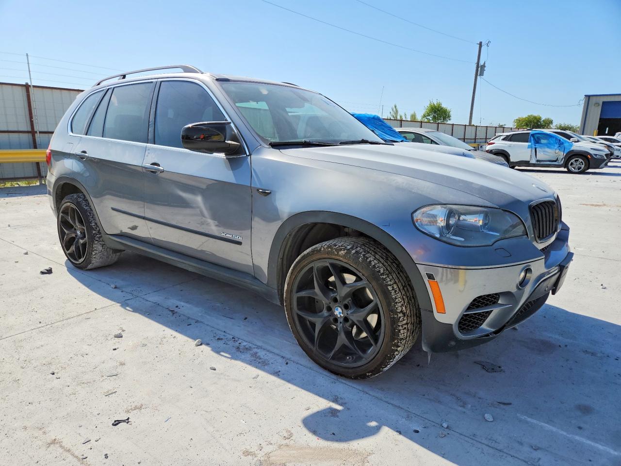 2013 Bmw X5 Xdrive50i Silver vin: 5UXZV8C51D0C16672