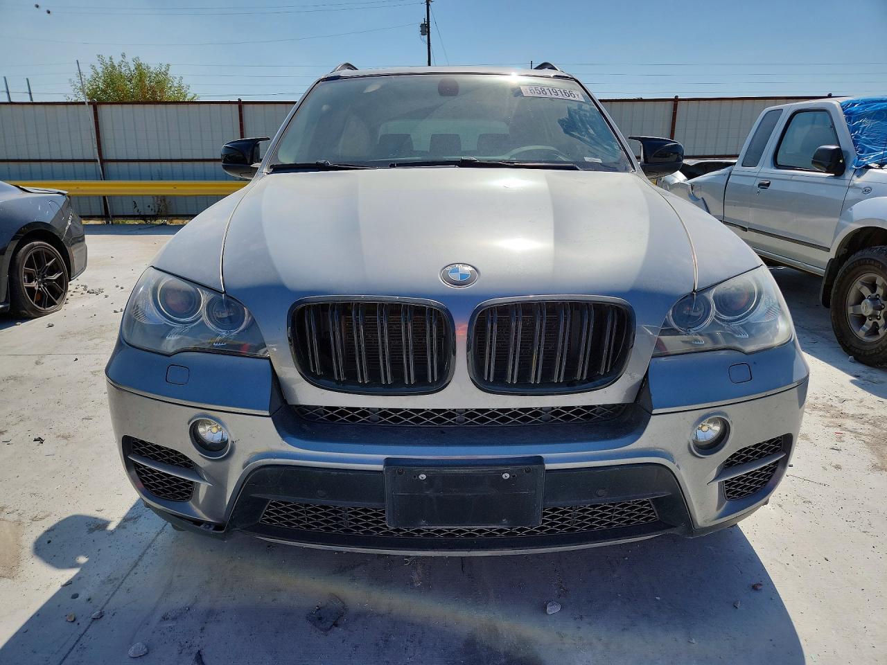 2013 Bmw X5 Xdrive50i Silver vin: 5UXZV8C51D0C16672