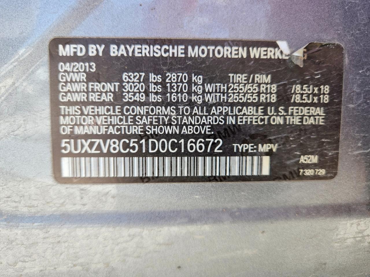 2013 Bmw X5 Xdrive50i Silver vin: 5UXZV8C51D0C16672