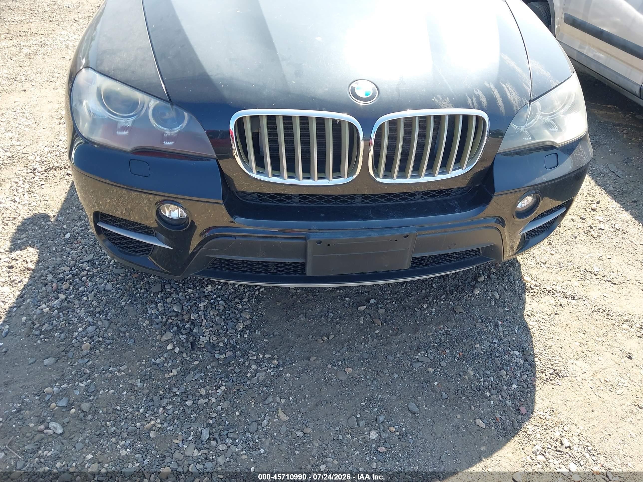 2013 Bmw X5 Xdrive50i Black vin: 5UXZV8C51DL426880