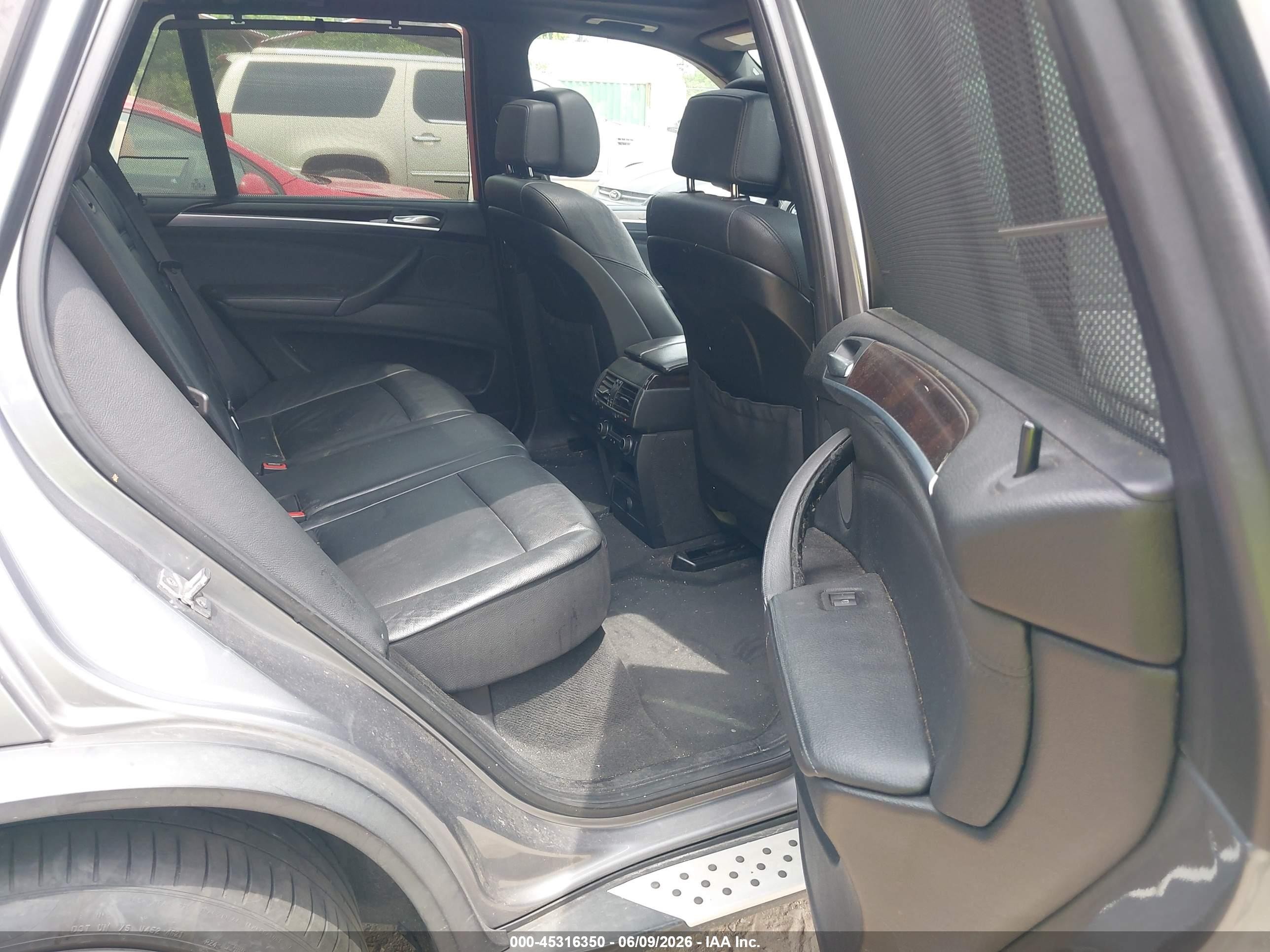 2011 Bmw X5 Xdrive50i Gray vin: 5UXZV8C52BL417294
