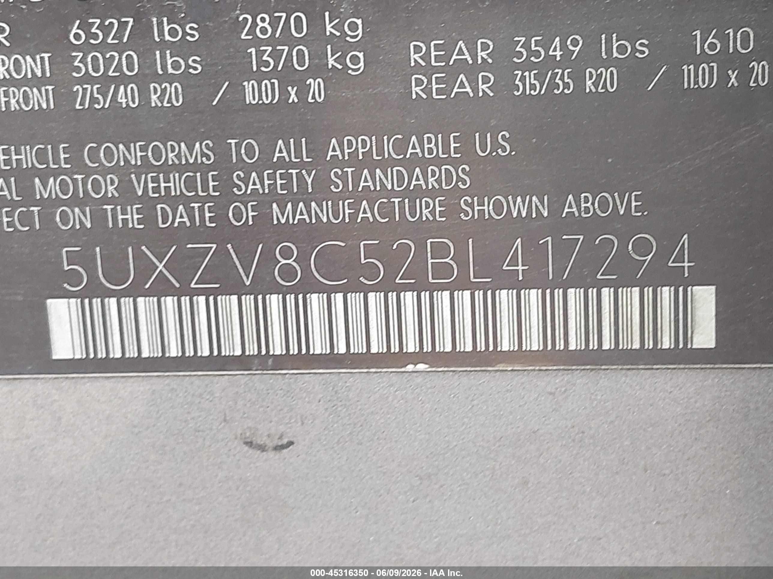 2011 Bmw X5 Xdrive50i Gray vin: 5UXZV8C52BL417294