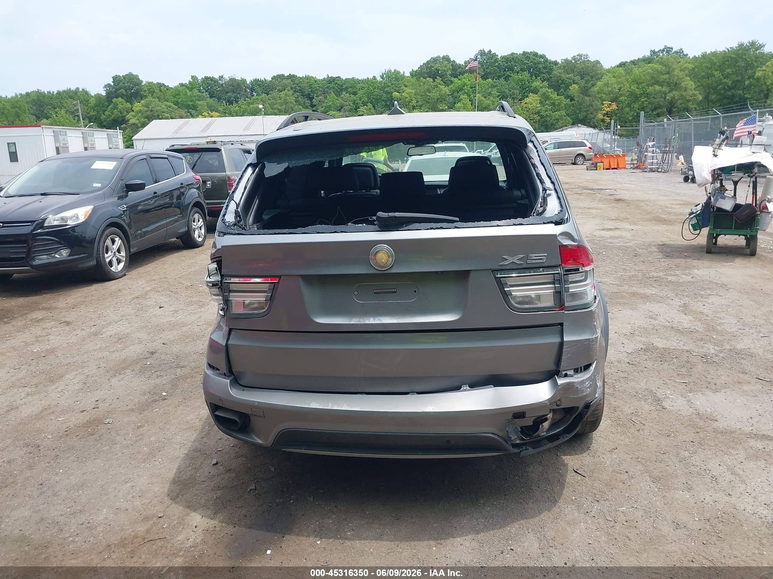 2011 Bmw X5 Xdrive50i Gray vin: 5UXZV8C52BL417294