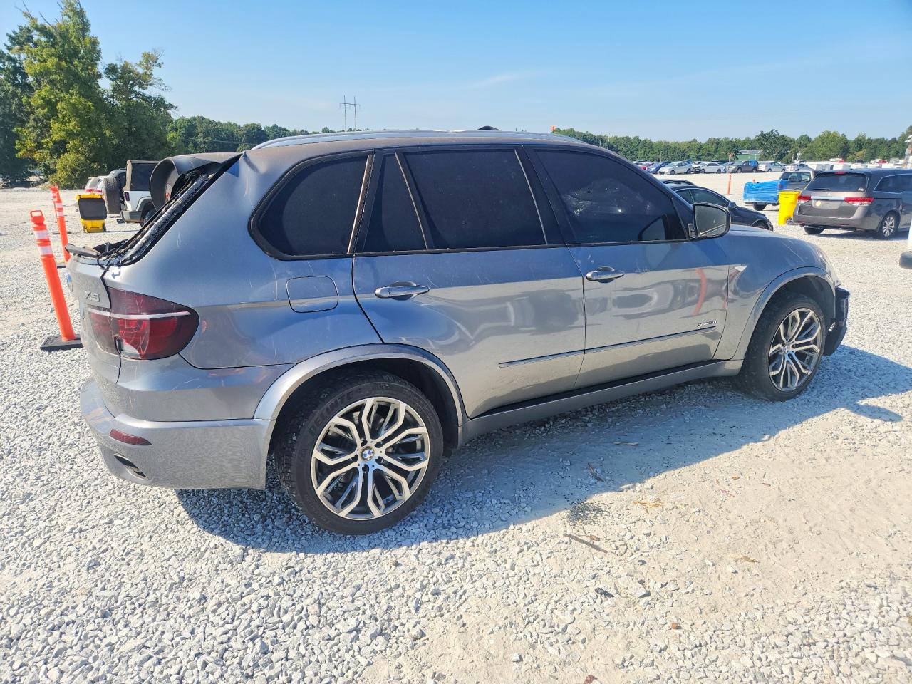 2012 Bmw X5 Xdrive50i Серый vin: 5UXZV8C52CL425610