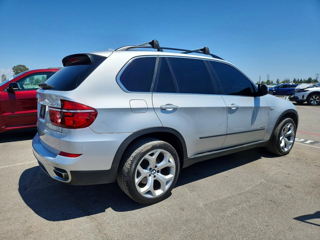 2013 Bmw X5 Xdrive50i Silver vin: 5UXZV8C52D0C14865