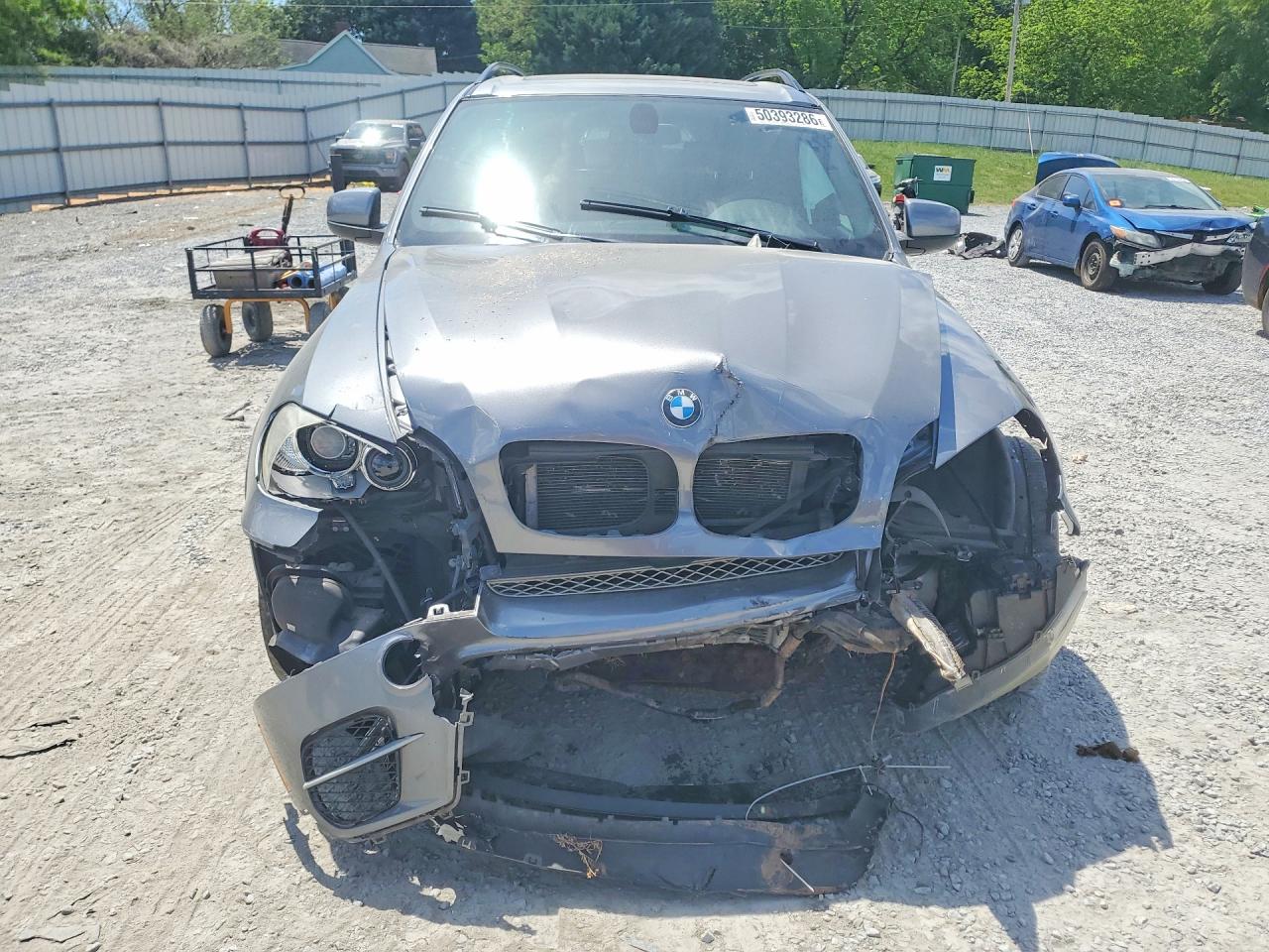 2012 Bmw X5 Xdrive50i Gray vin: 5UXZV8C53CL422537