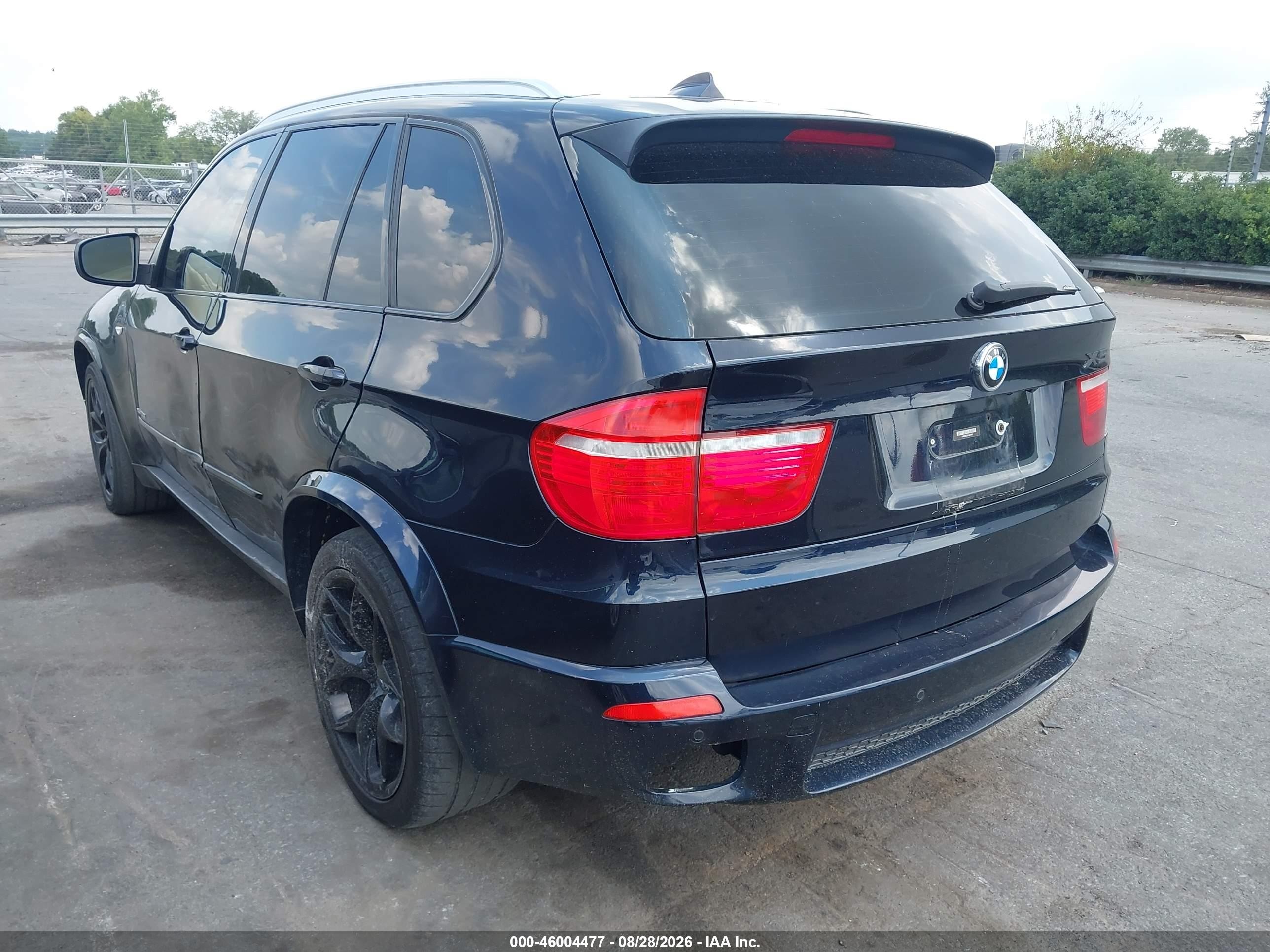 2012 Bmw X5 Xdrive50i Black vin: 5UXZV8C53CL424062