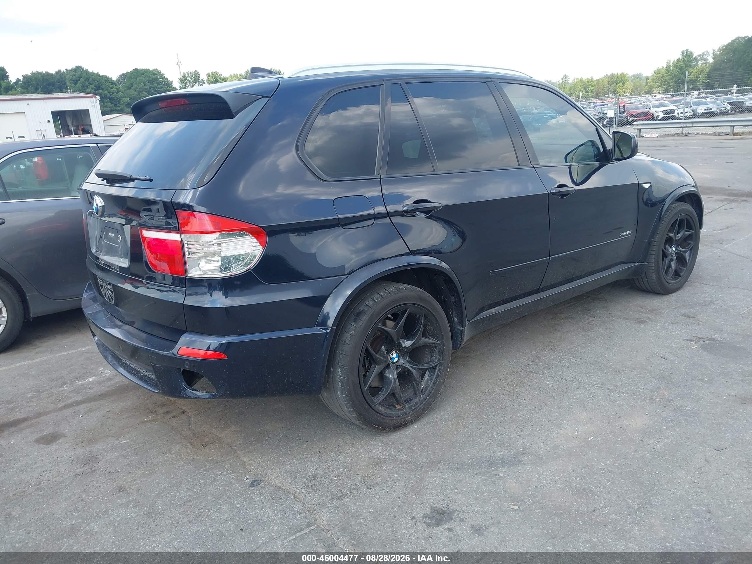 2012 Bmw X5 Xdrive50i Black vin: 5UXZV8C53CL424062