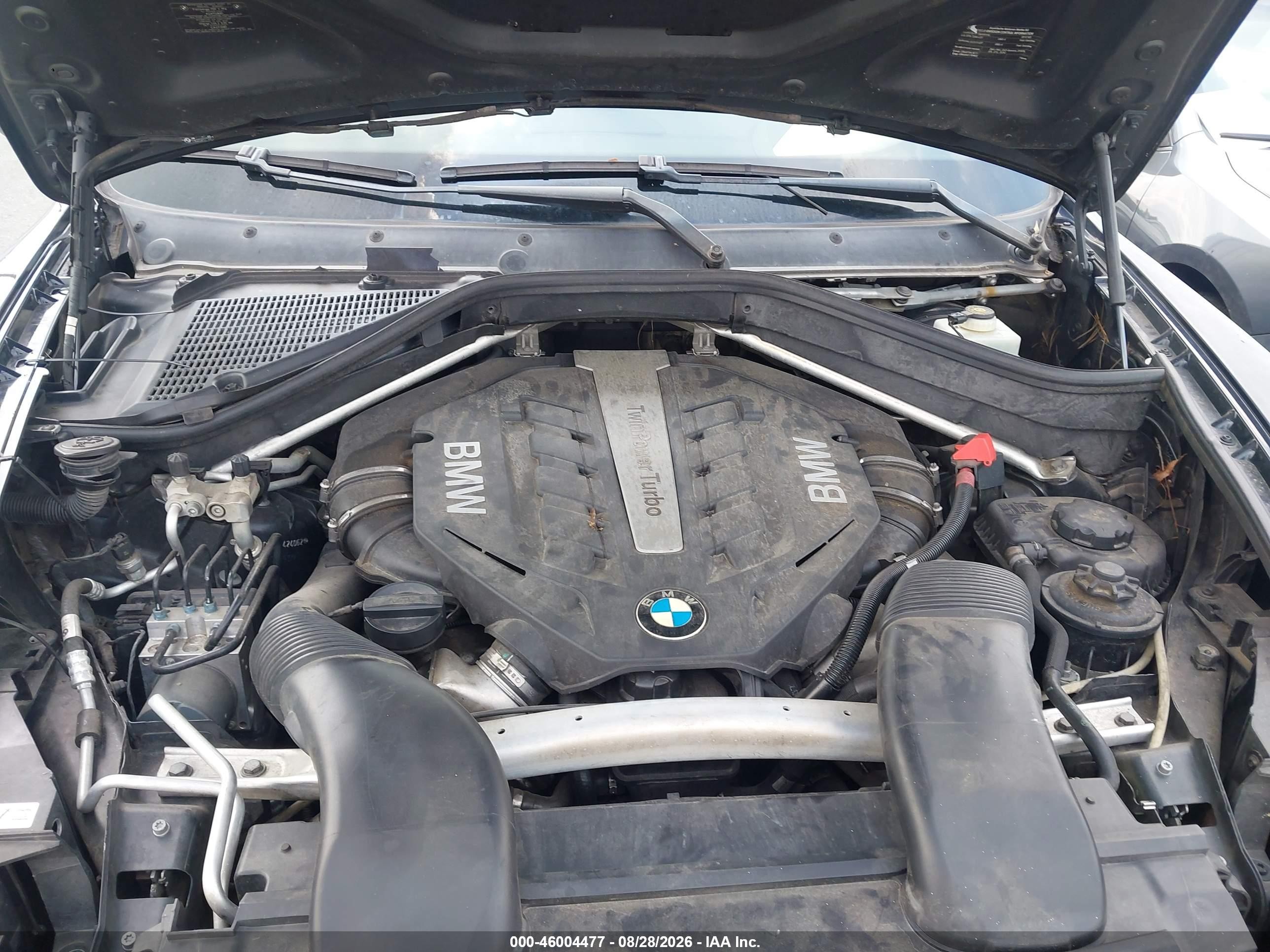 2012 Bmw X5 Xdrive50i Black vin: 5UXZV8C53CL424062