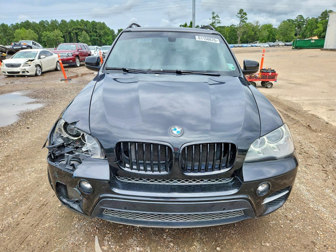 2013 Bmw X5 Xdrive50i Black vin: 5UXZV8C53D0C14759