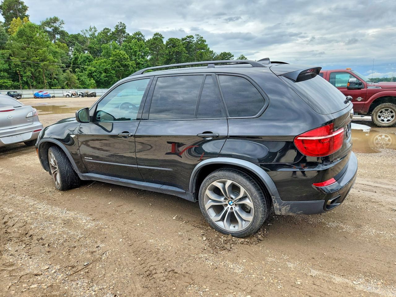 2013 Bmw X5 Xdrive50i Black vin: 5UXZV8C53D0C14759