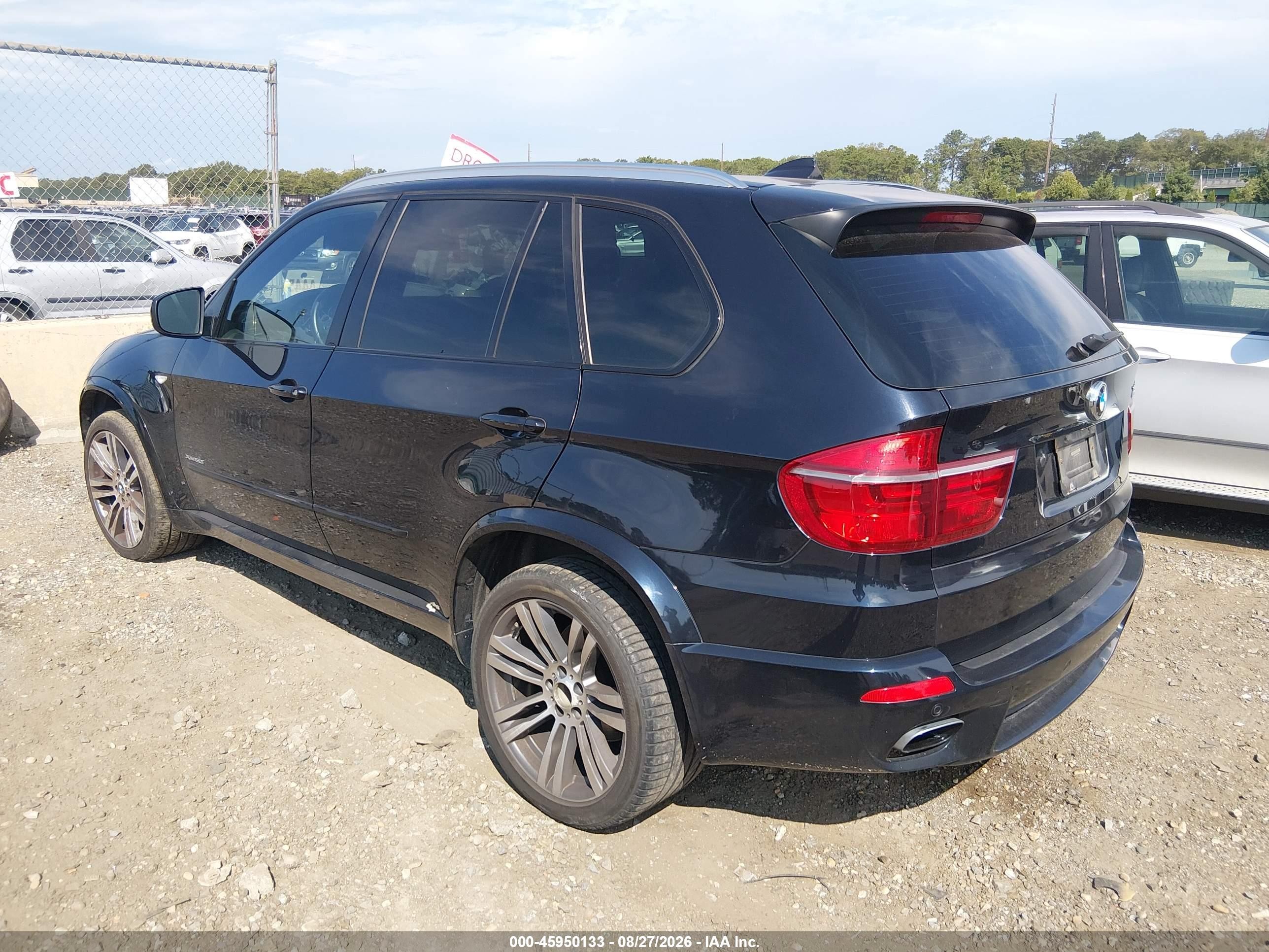 2013 Bmw X5 Xdrive50i Black vin: 5UXZV8C53DL426699