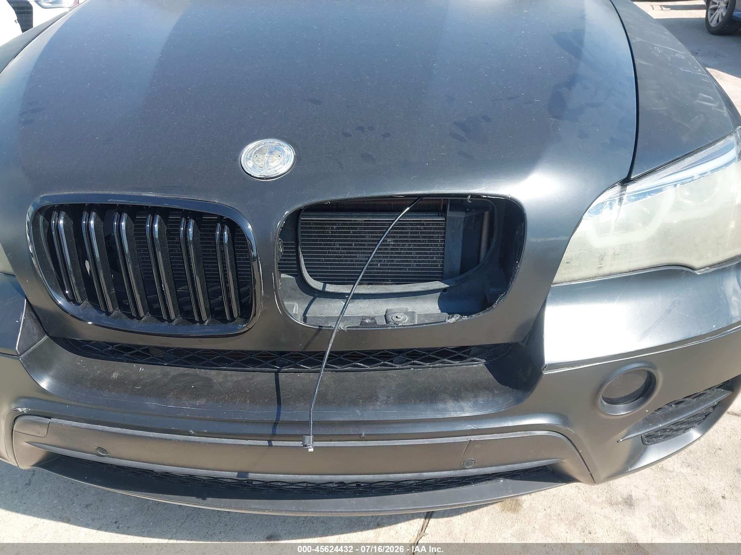 2011 Bmw X5 Xdrive50i Black vin: 5UXZV8C54BL417751