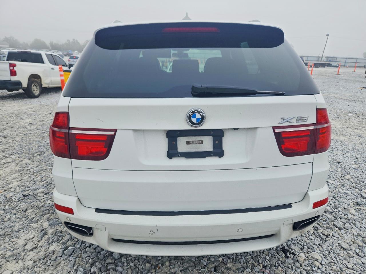 2013 Bmw X5 Xdrive50i White vin: 5UXZV8C54D0C14978