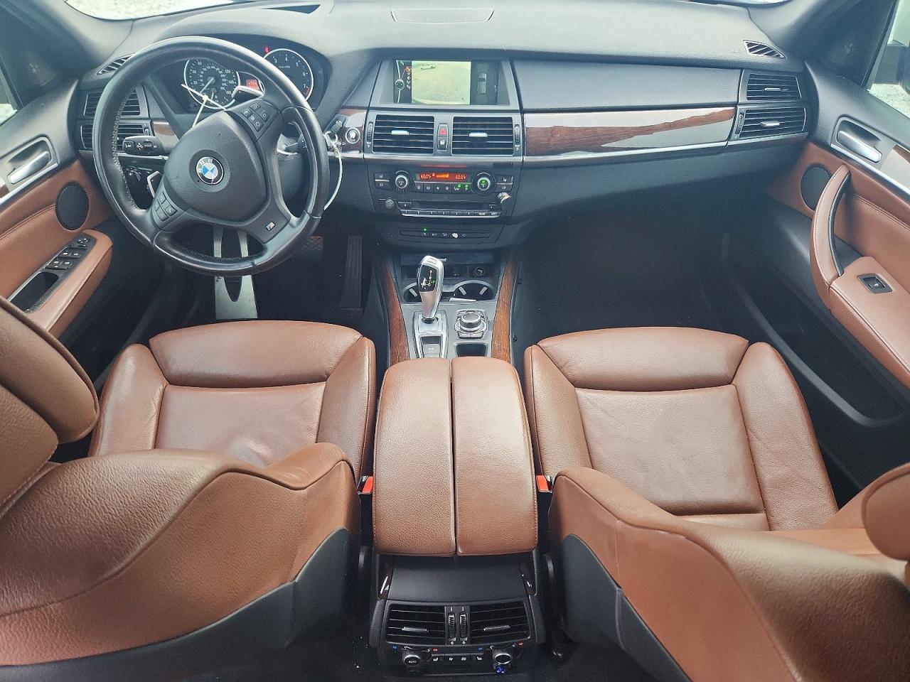 2013 Bmw X5 Xdrive50i White vin: 5UXZV8C54D0C14978