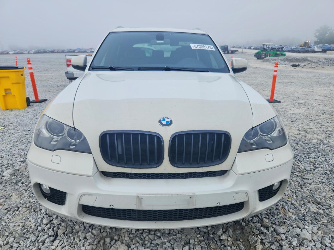 2013 Bmw X5 Xdrive50i White vin: 5UXZV8C54D0C14978