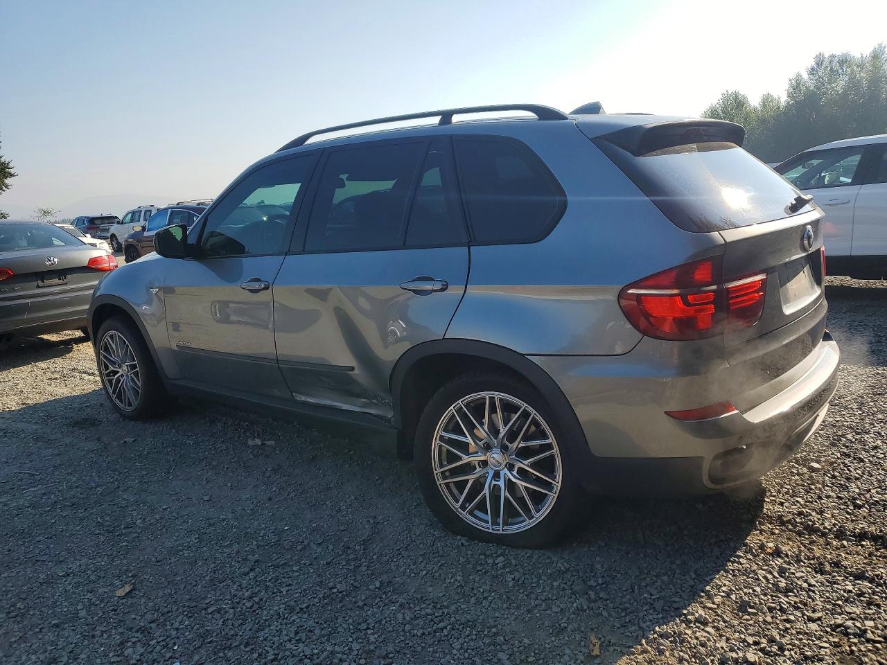 2011 Bmw X5 Xdrive50i Gray vin: 5UXZV8C55BL417984