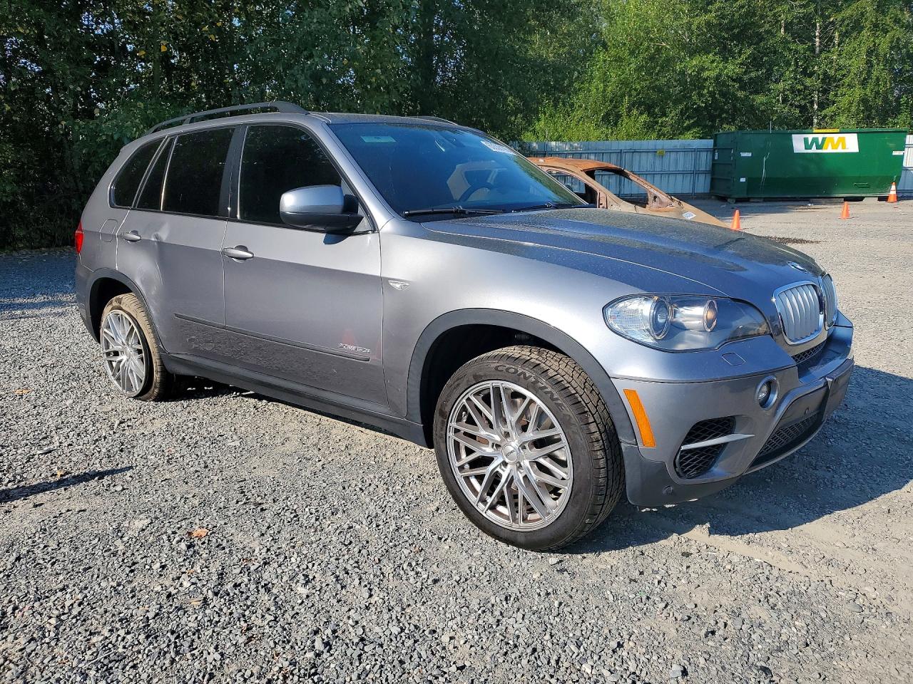 2011 Bmw X5 Xdrive50i Gray vin: 5UXZV8C55BL417984
