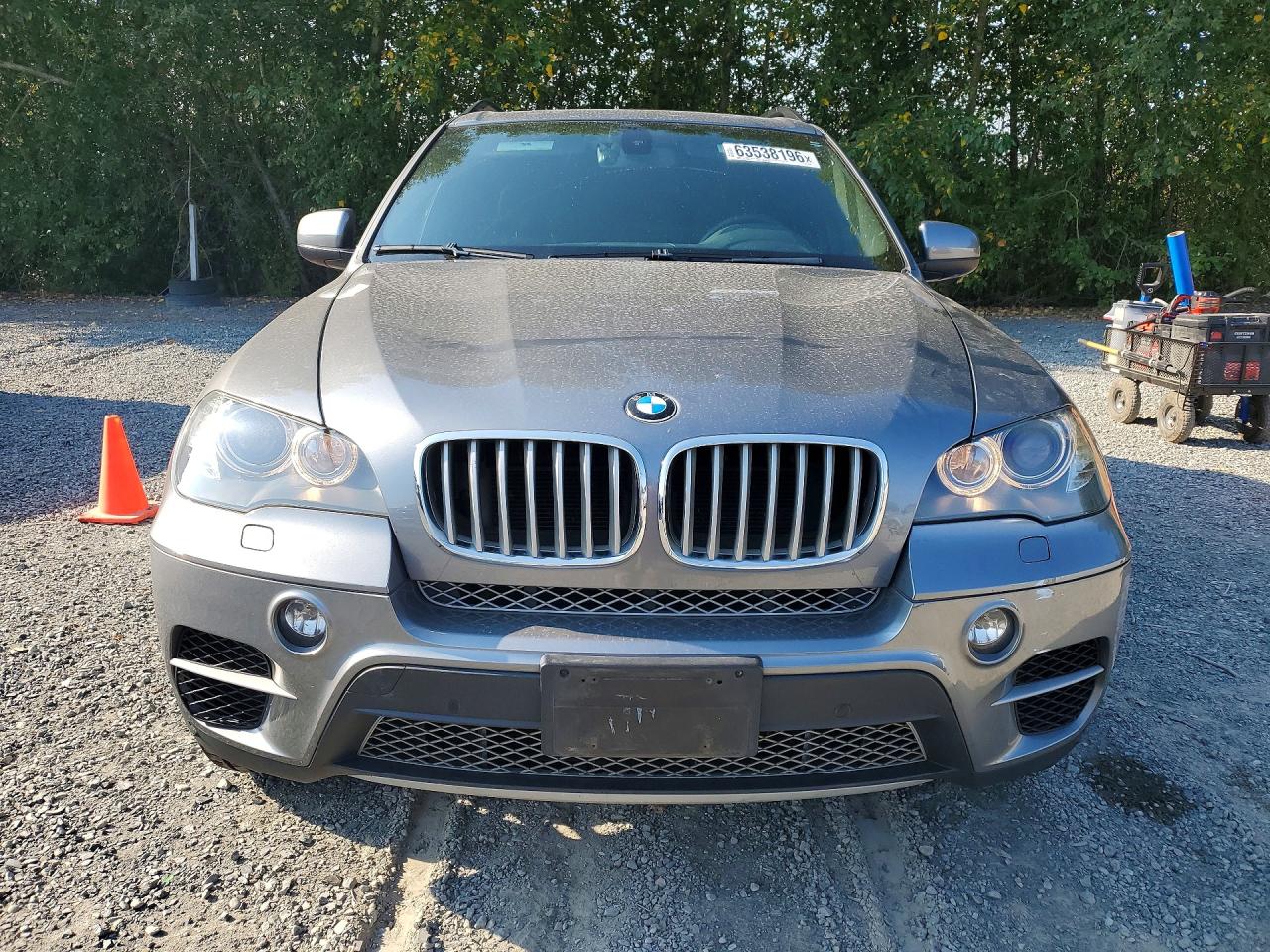 2011 Bmw X5 Xdrive50i Gray vin: 5UXZV8C55BL417984