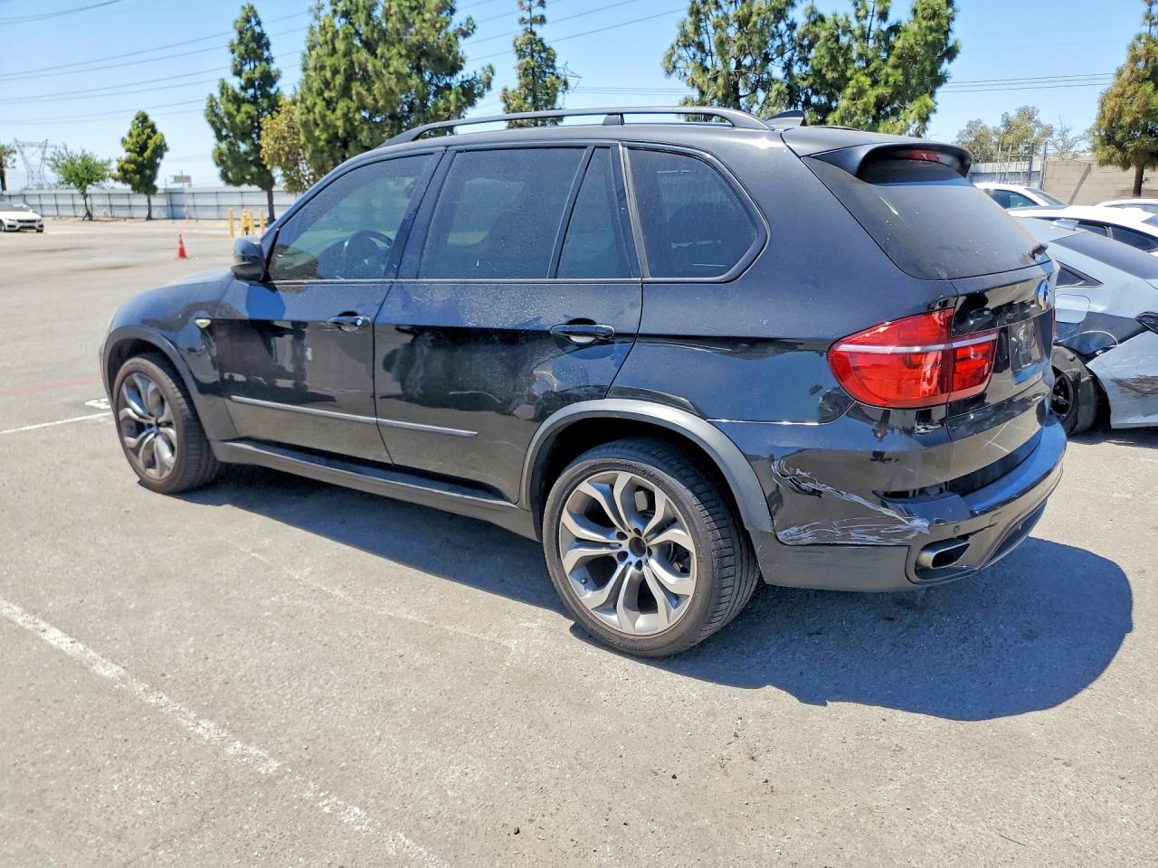 2011 Bmw X5 Xdrive50i Black vin: 5UXZV8C55BL418892