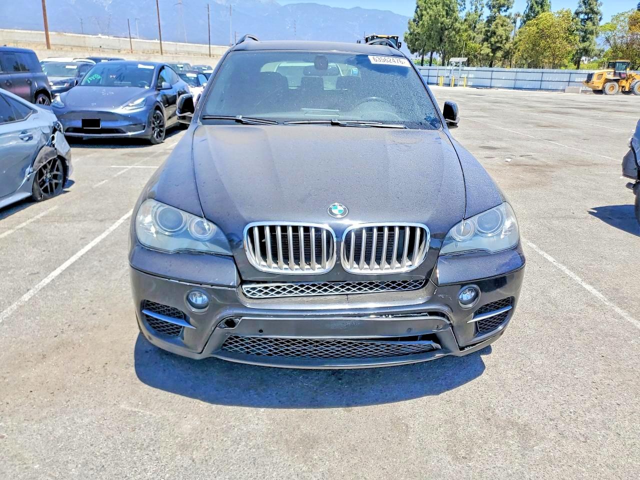 2011 Bmw X5 Xdrive50i Black vin: 5UXZV8C55BL418892
