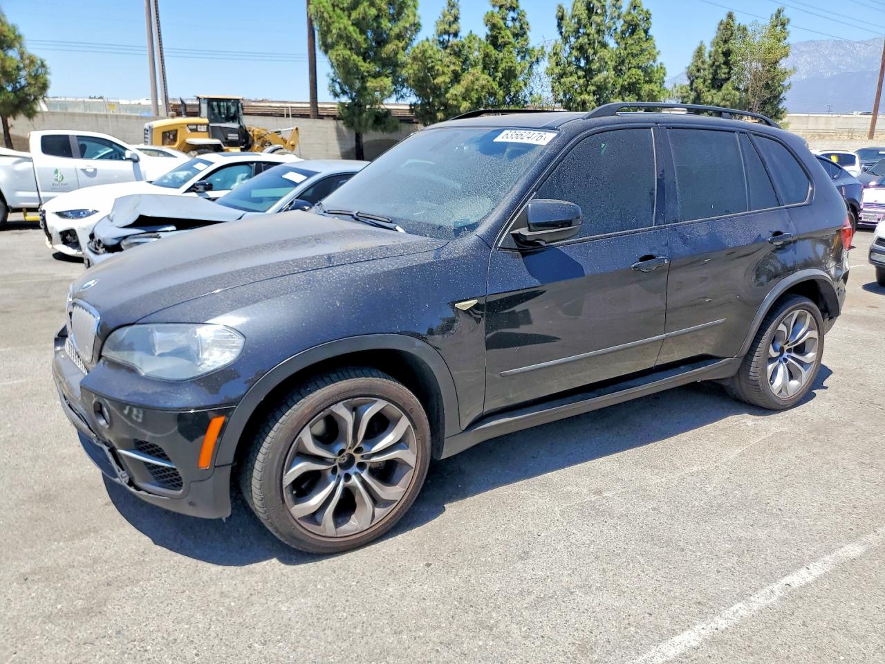 2011 Bmw X5 Xdrive50i Black vin: 5UXZV8C55BL418892