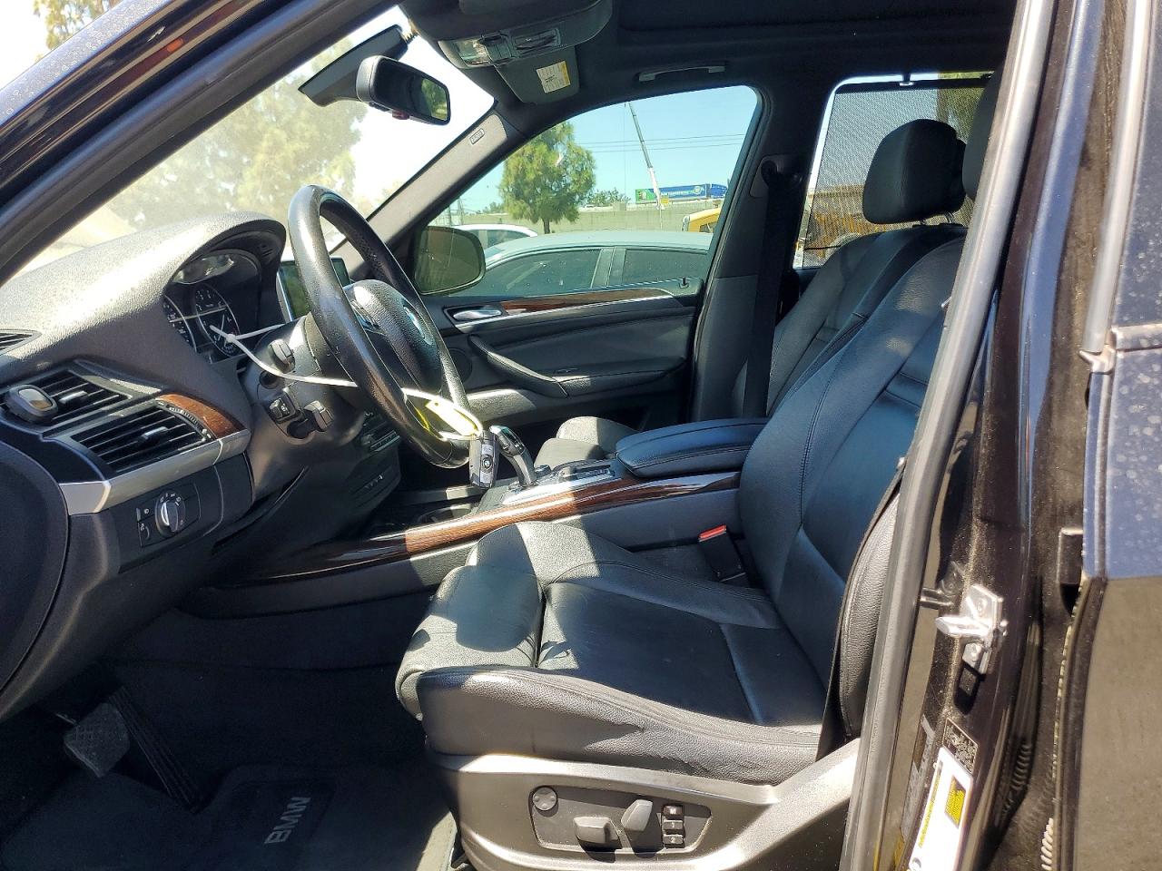 2011 Bmw X5 Xdrive50i Black vin: 5UXZV8C55BL418892