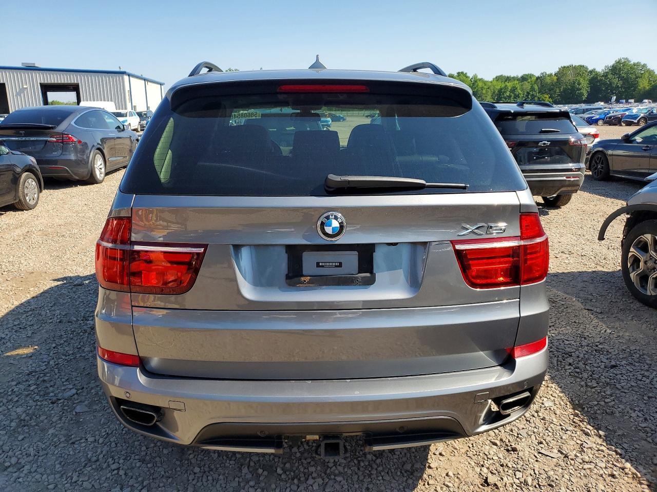 2012 Bmw X5 Xdrive50i Gray vin: 5UXZV8C55CL424435