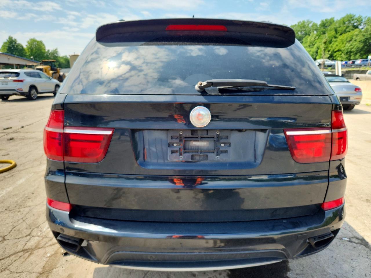 2013 Bmw X5 Xdrive50i Black vin: 5UXZV8C55D0C15993