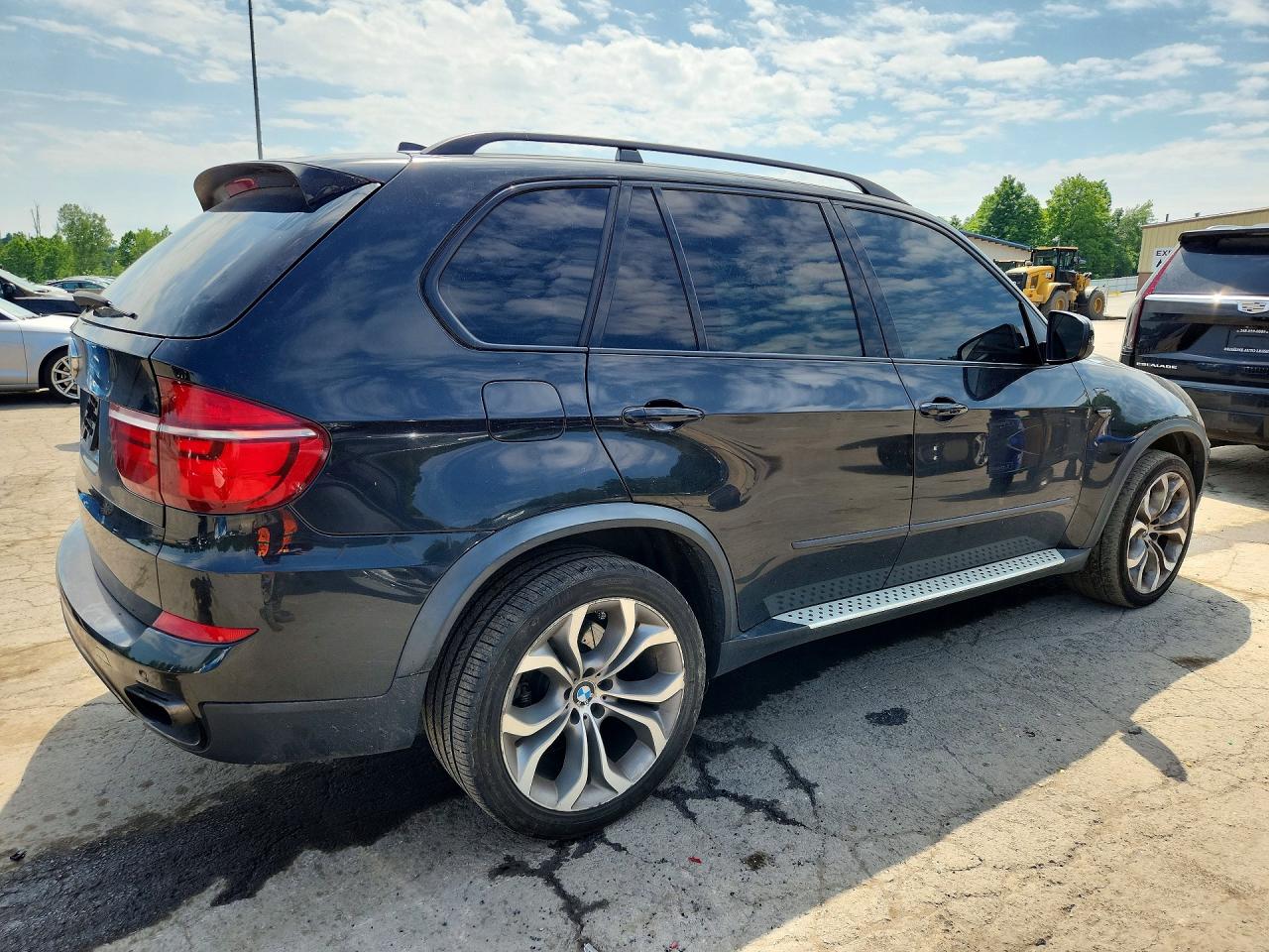 2013 Bmw X5 Xdrive50i Black vin: 5UXZV8C55D0C15993