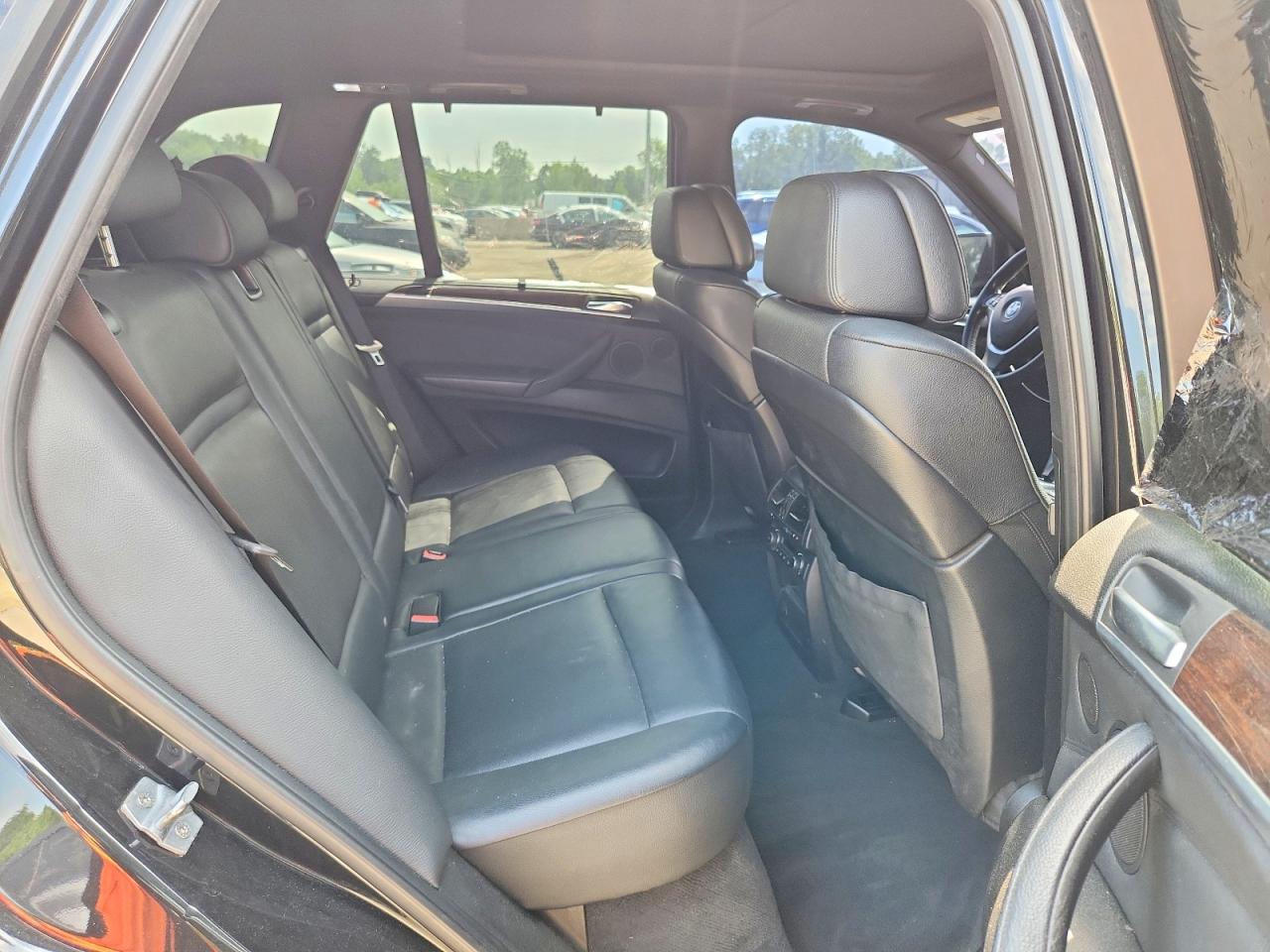 2013 Bmw X5 Xdrive50i Black vin: 5UXZV8C55D0C15993
