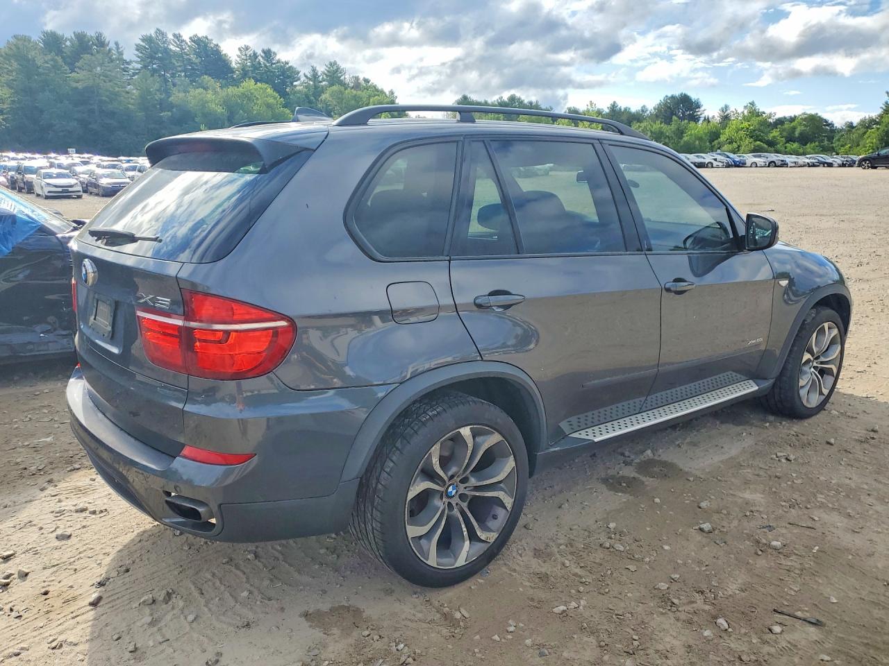 2011 Bmw X5 Xdrive50i Gray vin: 5UXZV8C56BL420103