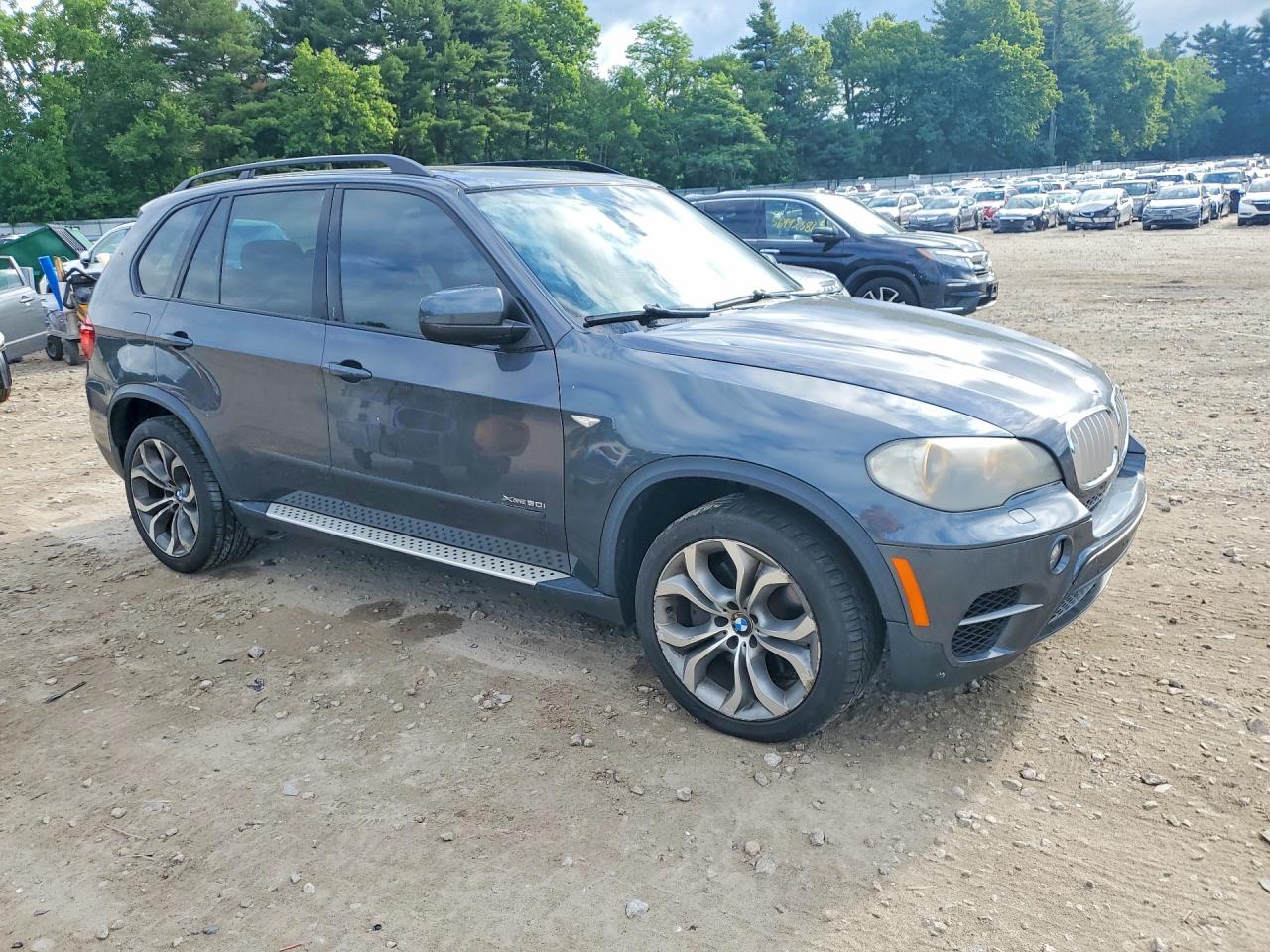 2011 Bmw X5 Xdrive50i Gray vin: 5UXZV8C56BL420103